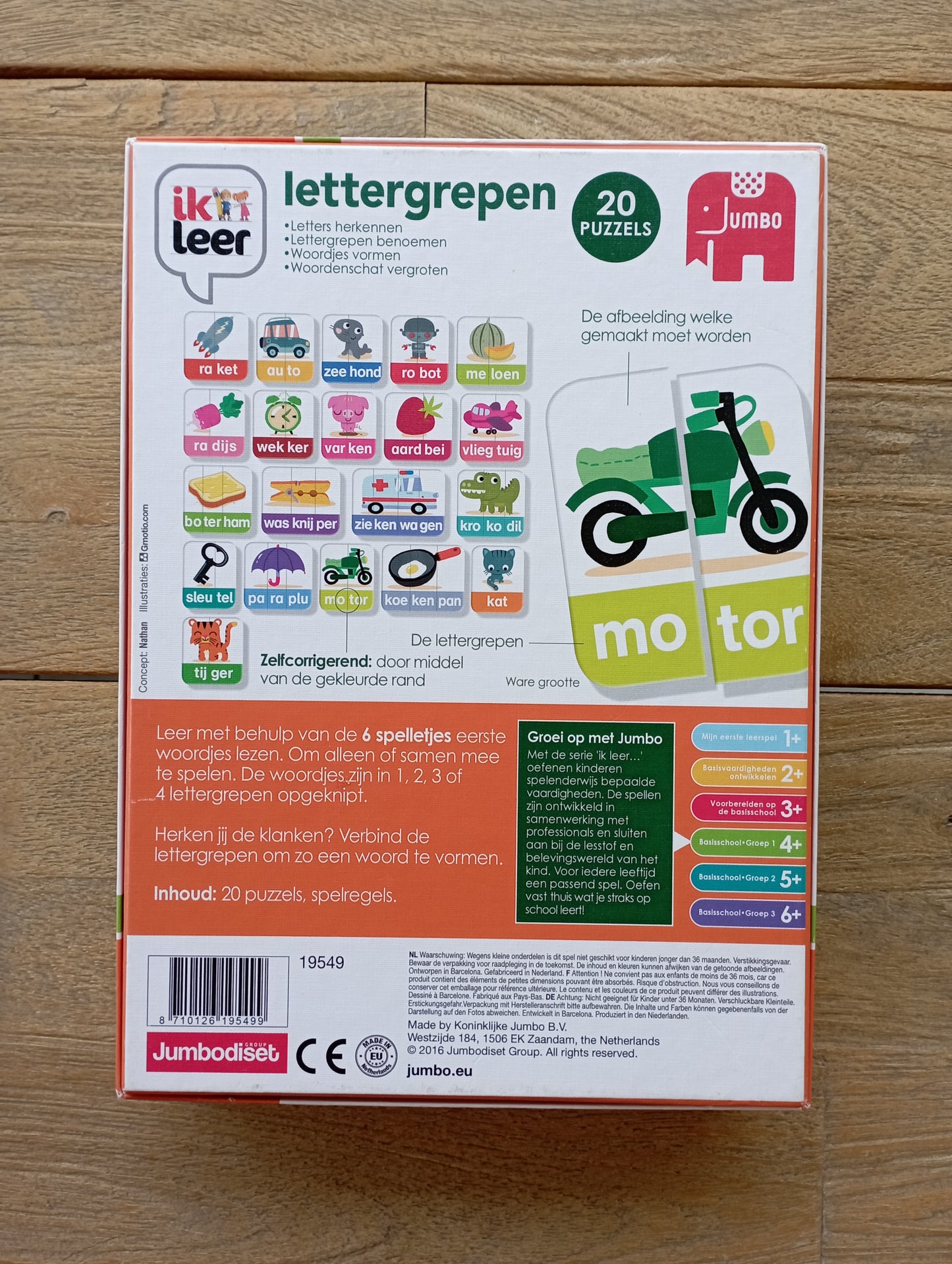 Lettergrepen Jumbo