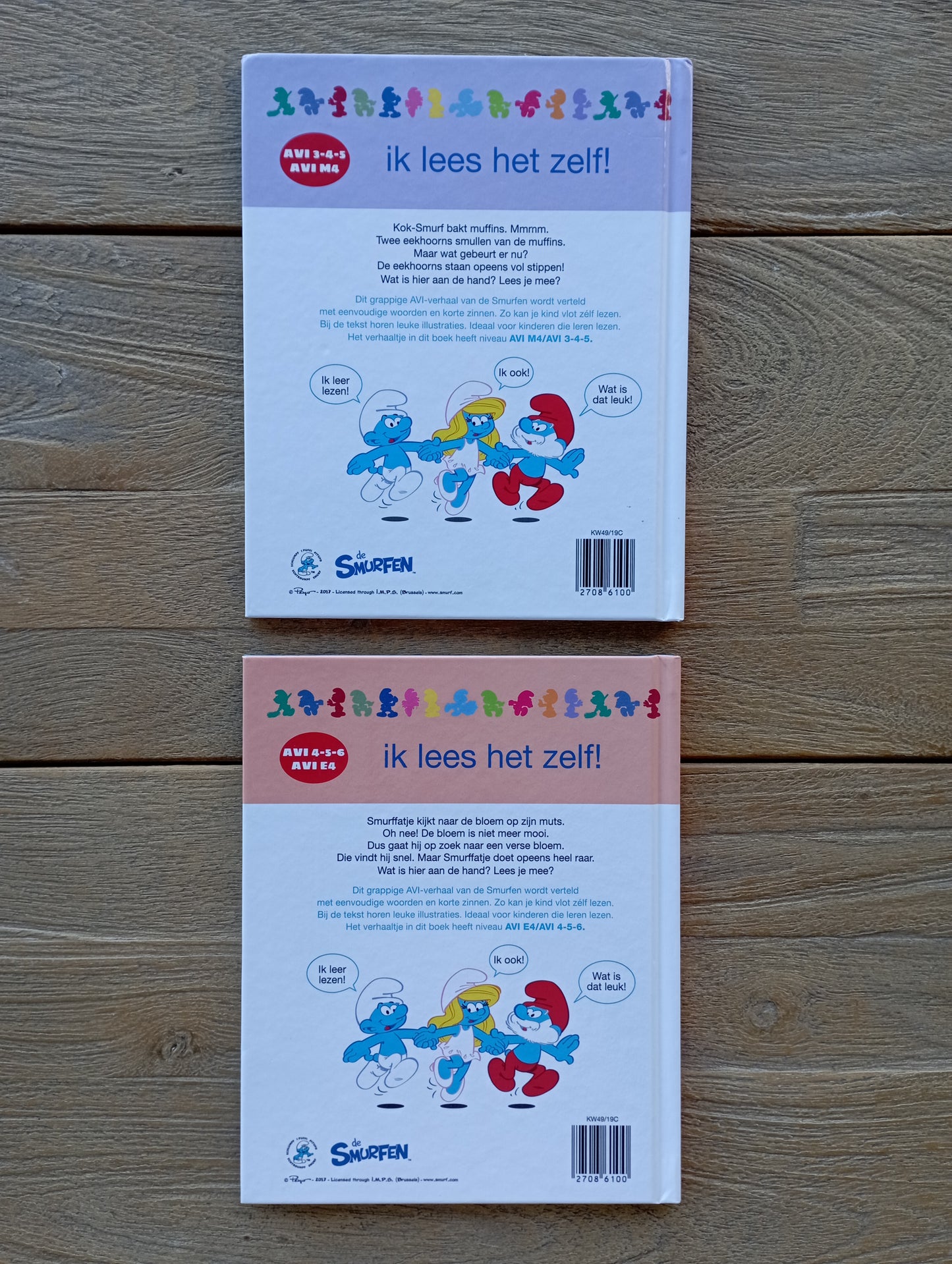 Ik lees het zelf! De Smurfen AVI M4 & E4 (midden & einde 2ste leerjaar) Standaard Uitgeverij