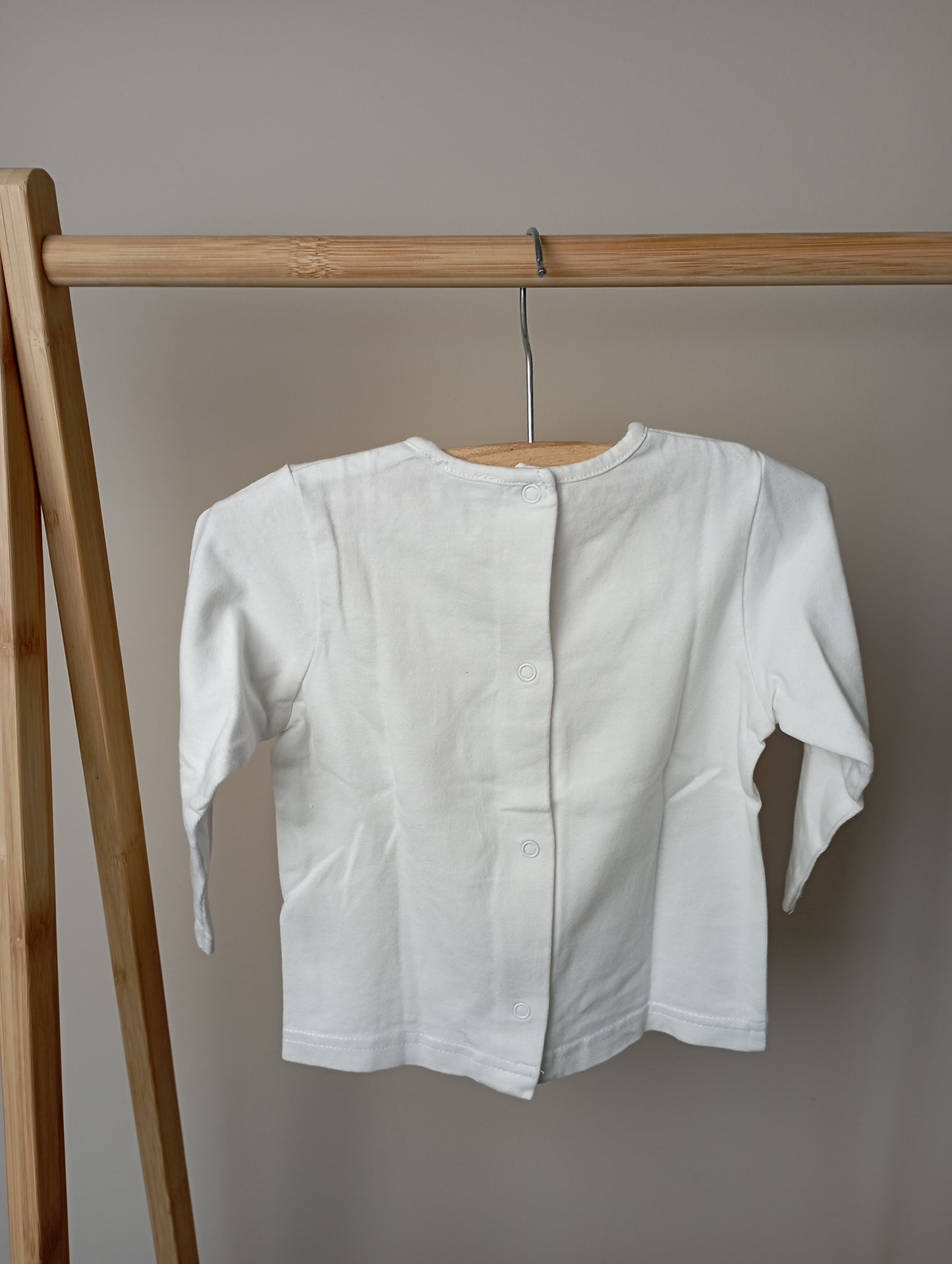 Longsleeve met beer 9m Grain de blé