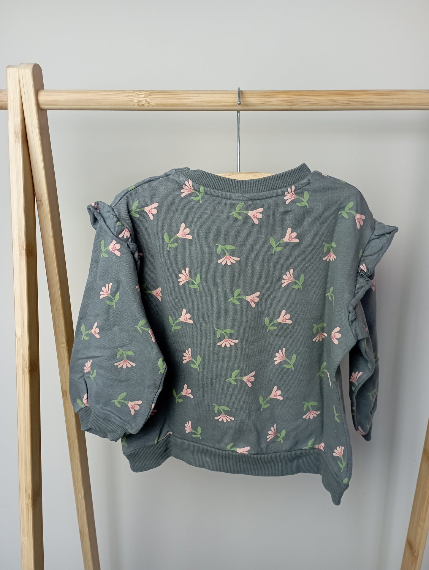Trui met bloemen 92 H&M