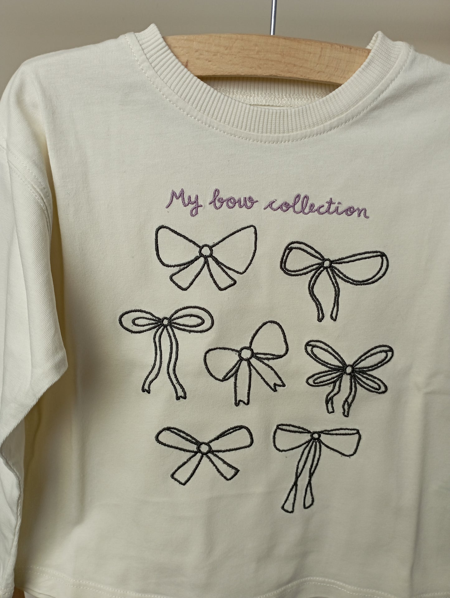 Longsleeve met strikjes 92 Zara