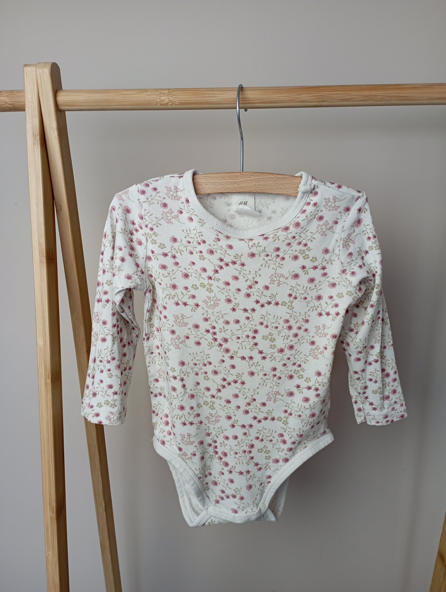 Romper met bloemetjes 86 H&M
