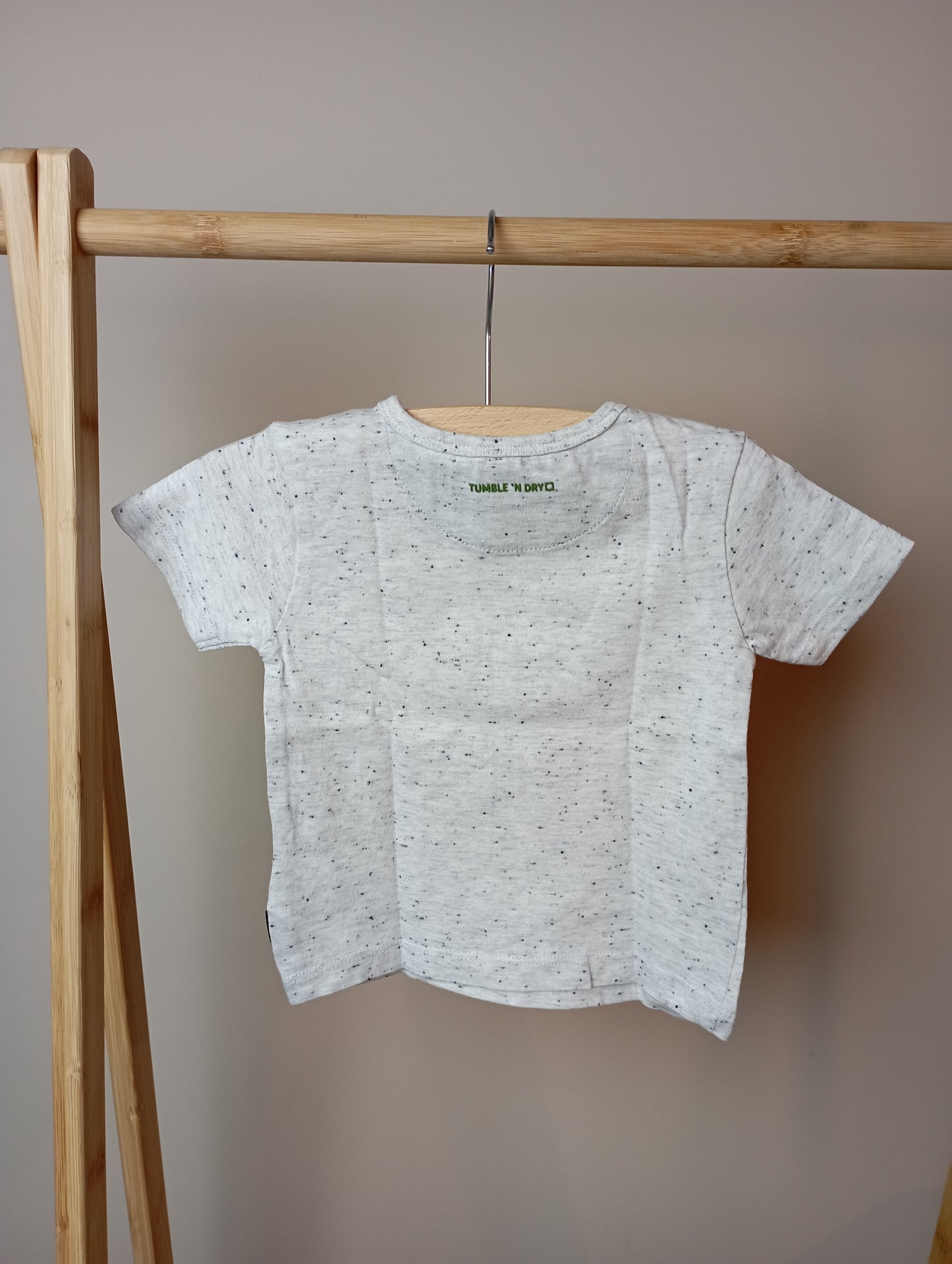 T-shirt met schildpad 68 Tumble 'n Dry