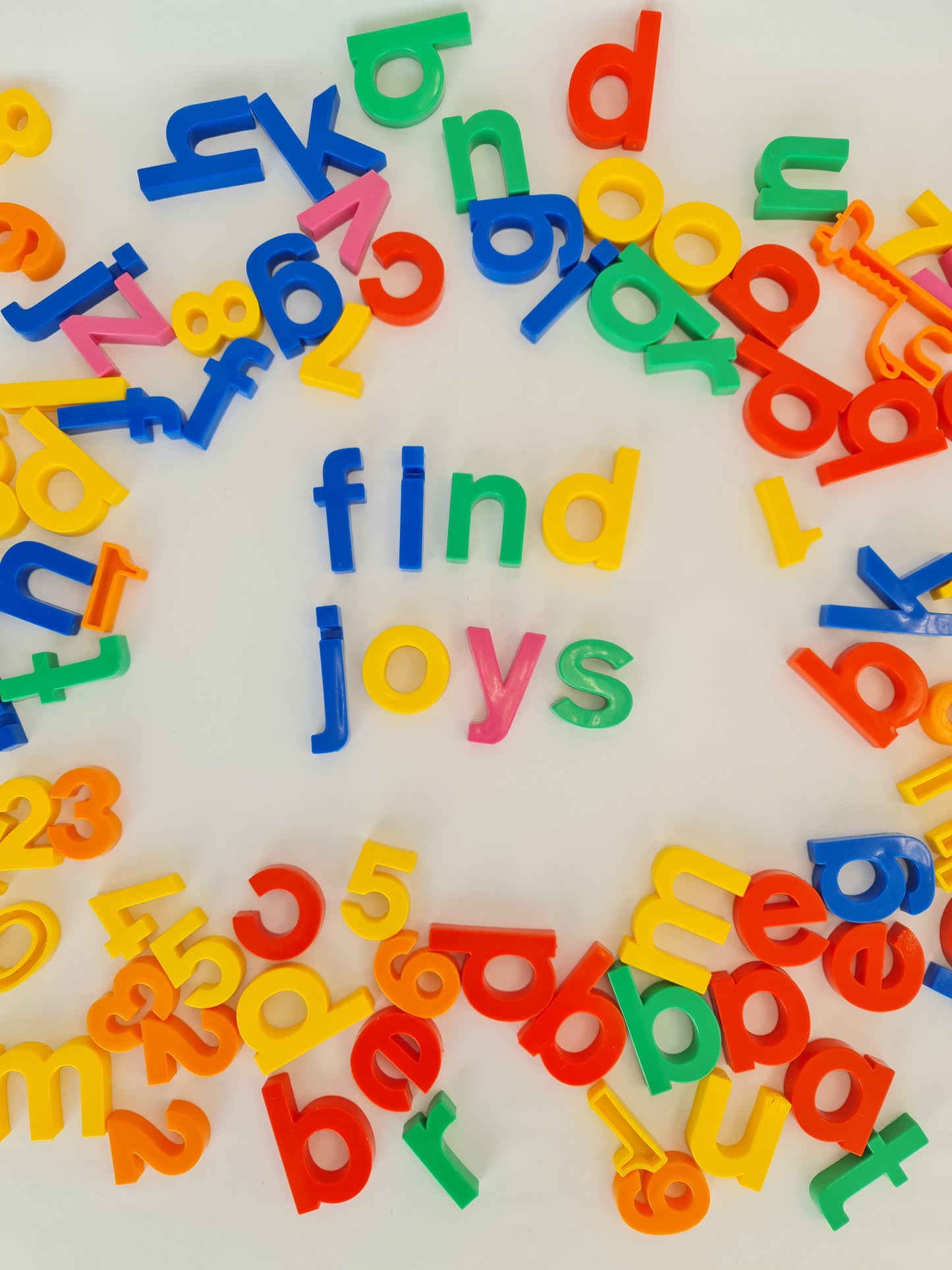 Letters en cijfers Find JOYs