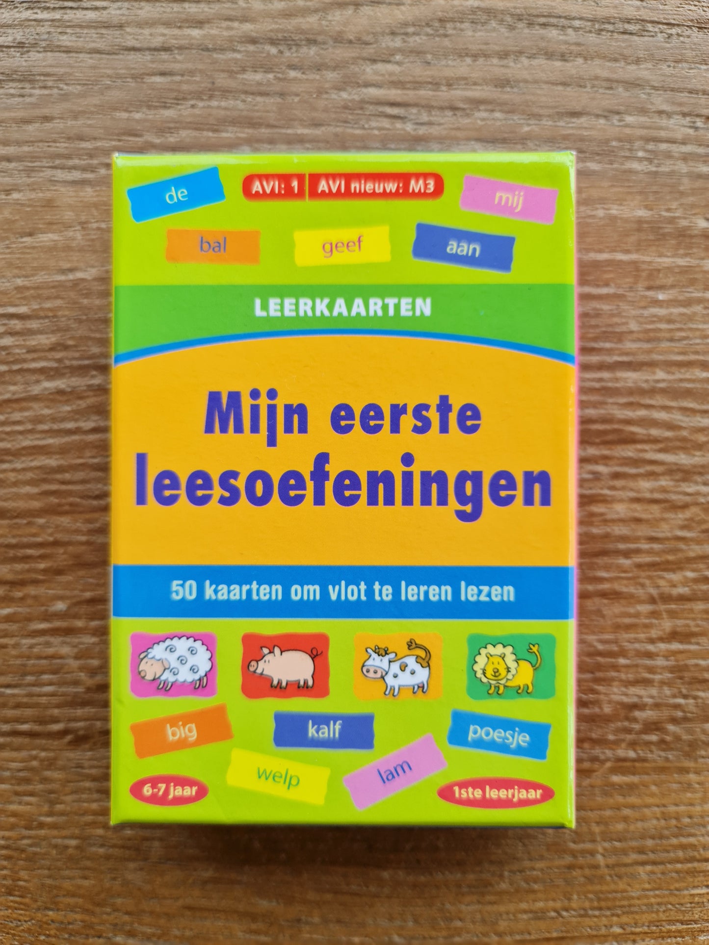 Leerkaarten: Mijn eerste leesoefeningen Onbekend