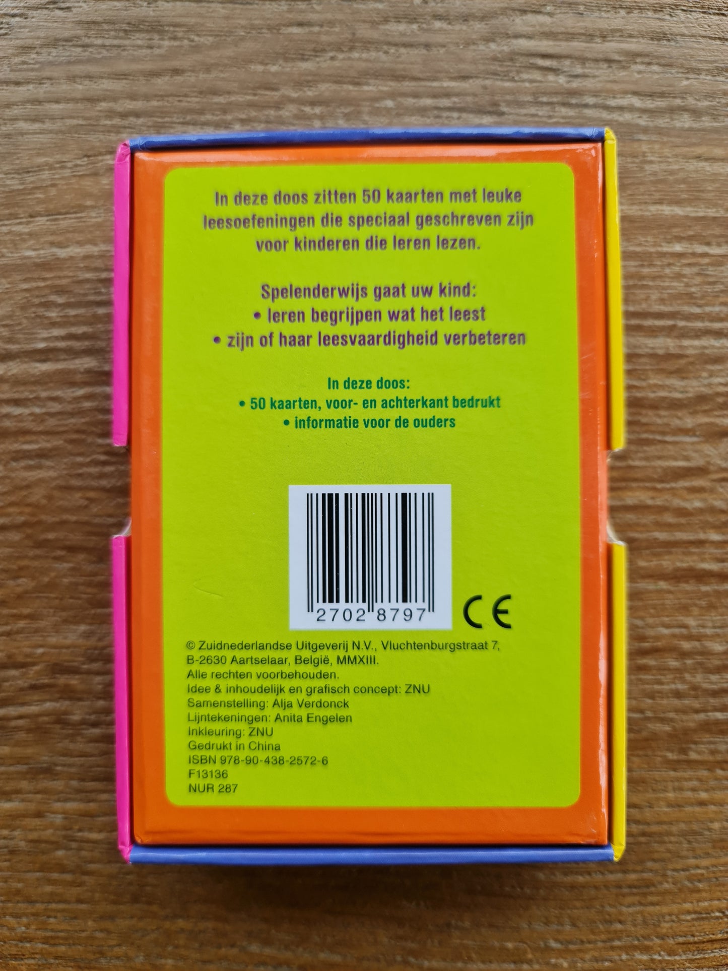 Leerkaarten: Mijn eerste leesoefeningen Onbekend