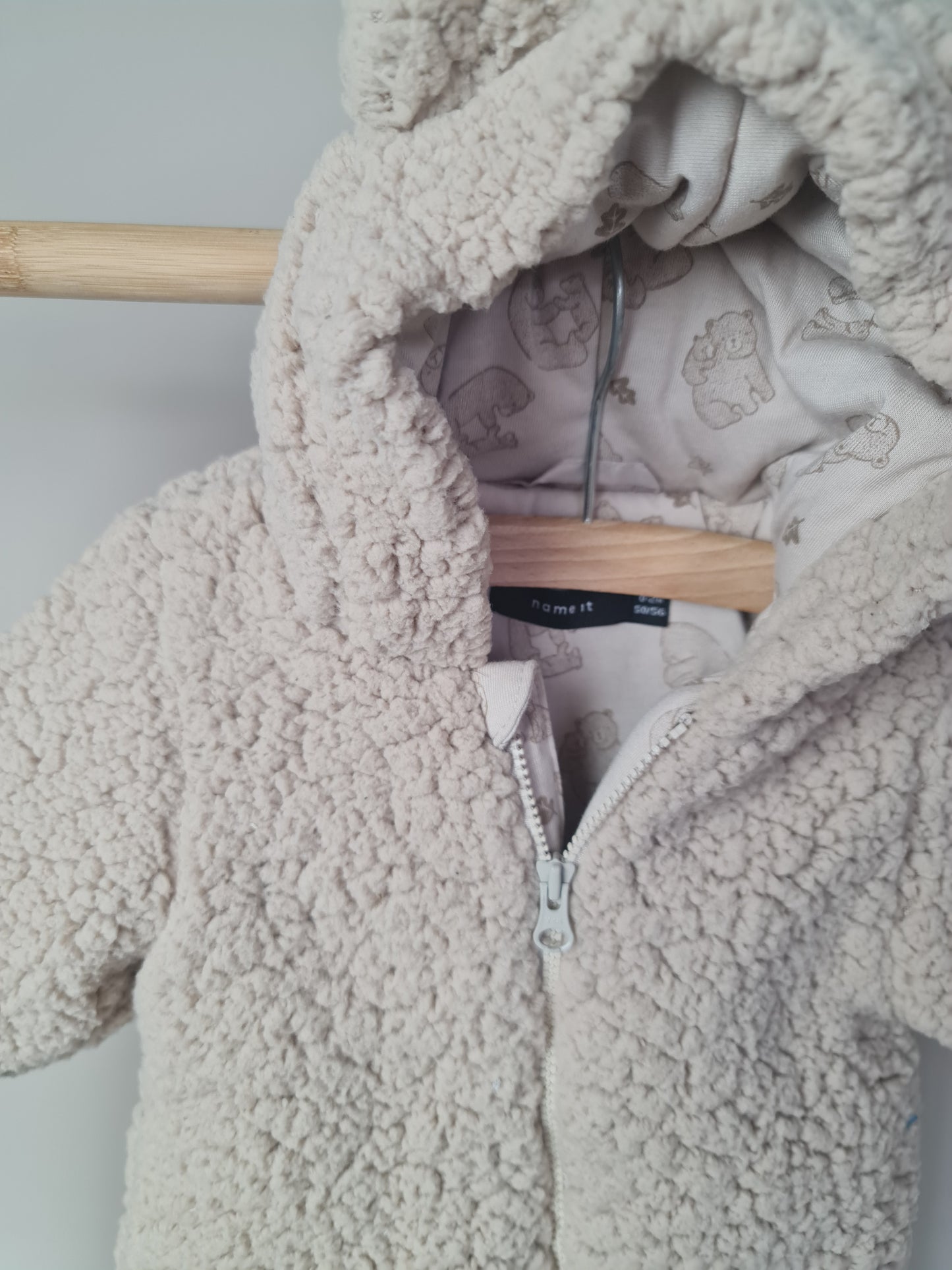 Warm teddy pakje 50/56 Name it