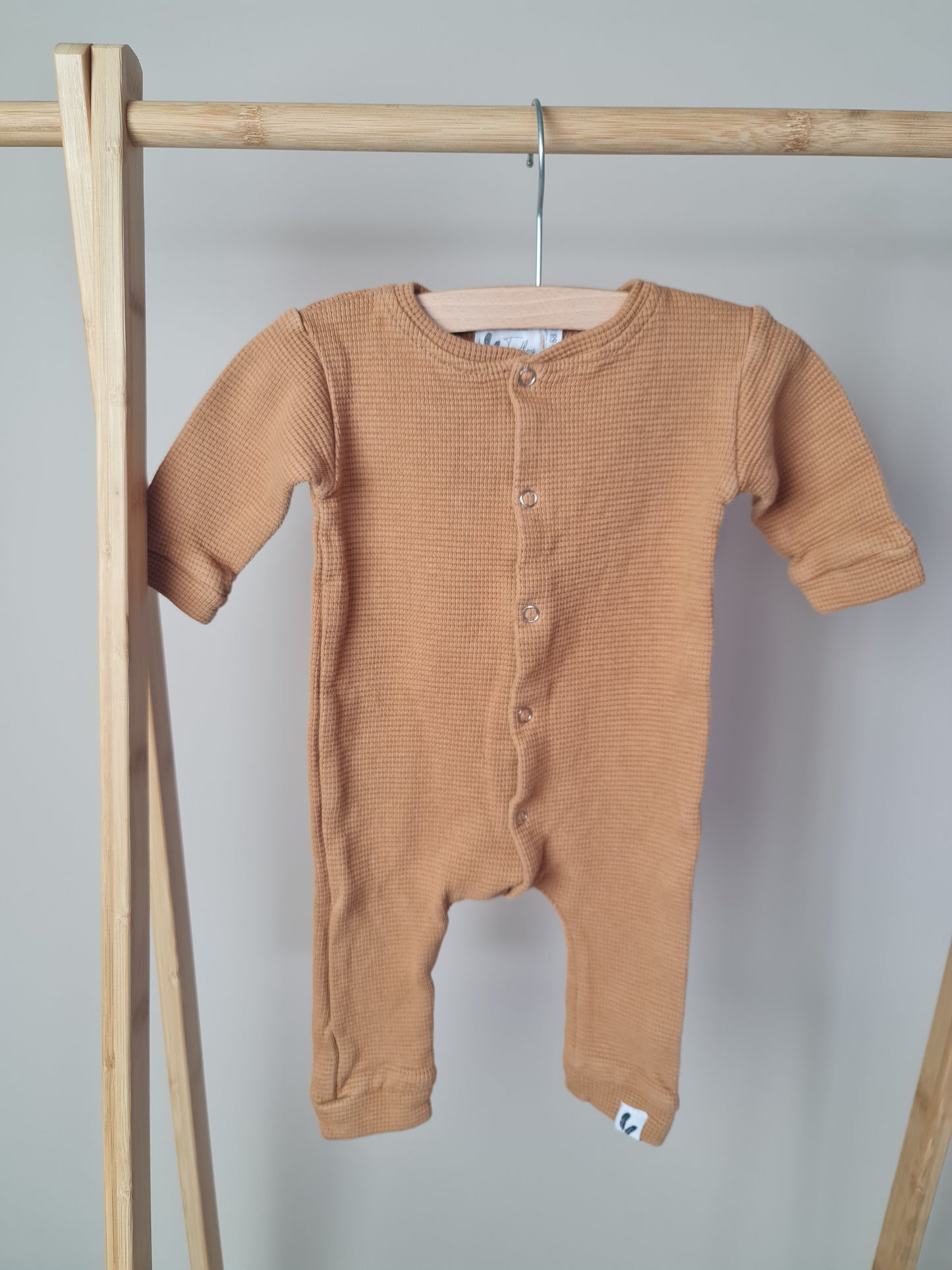 Pakje in ribbelstof 62/68 Feathers