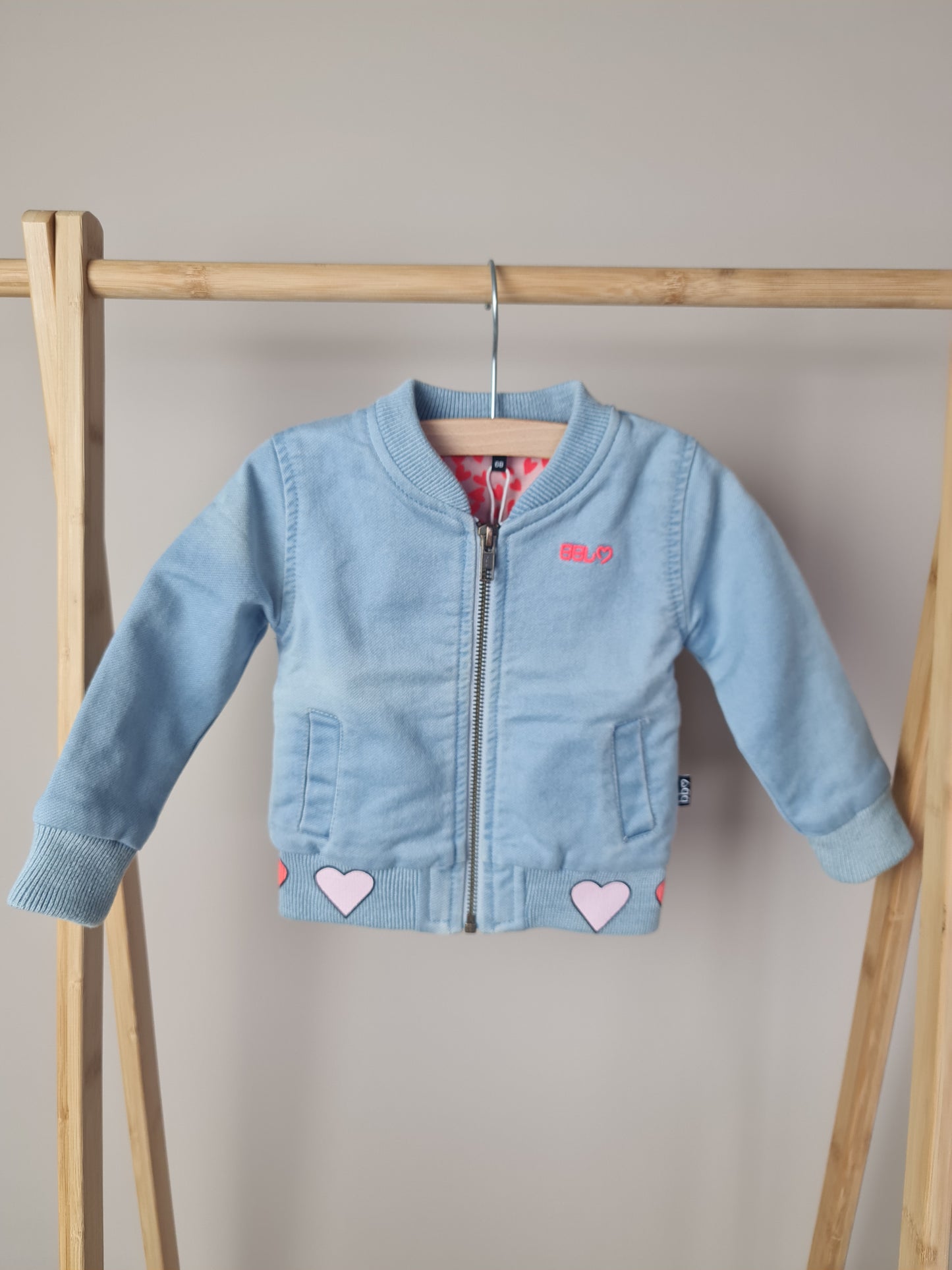 Jeansjas 68 Beebielove
