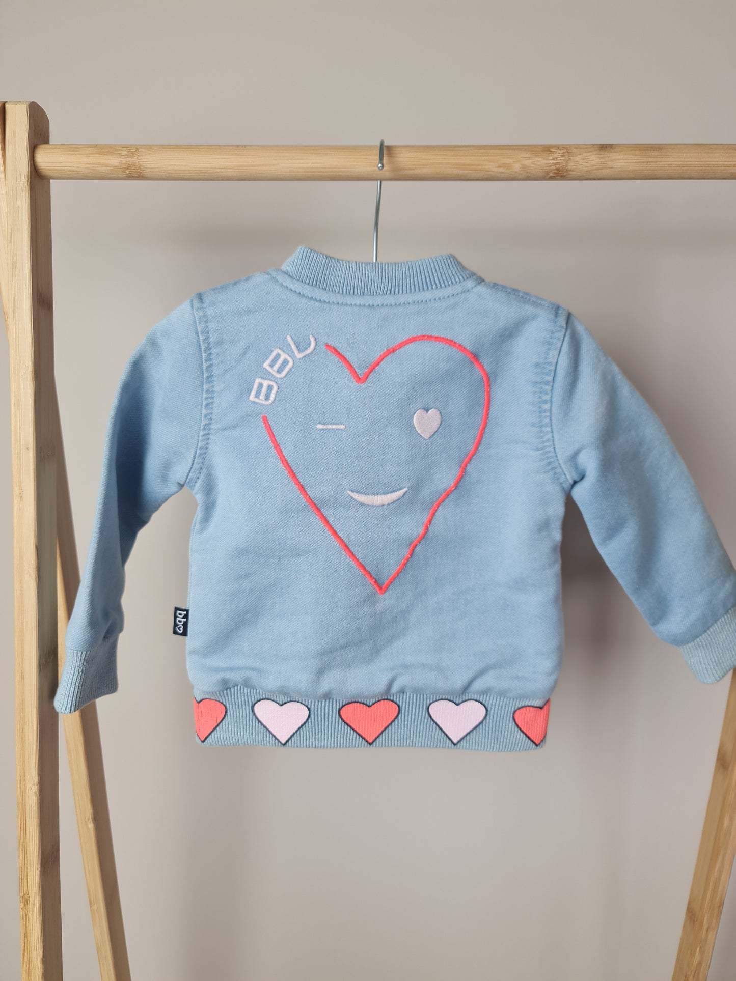 Jeansjas 68 Beebielove
