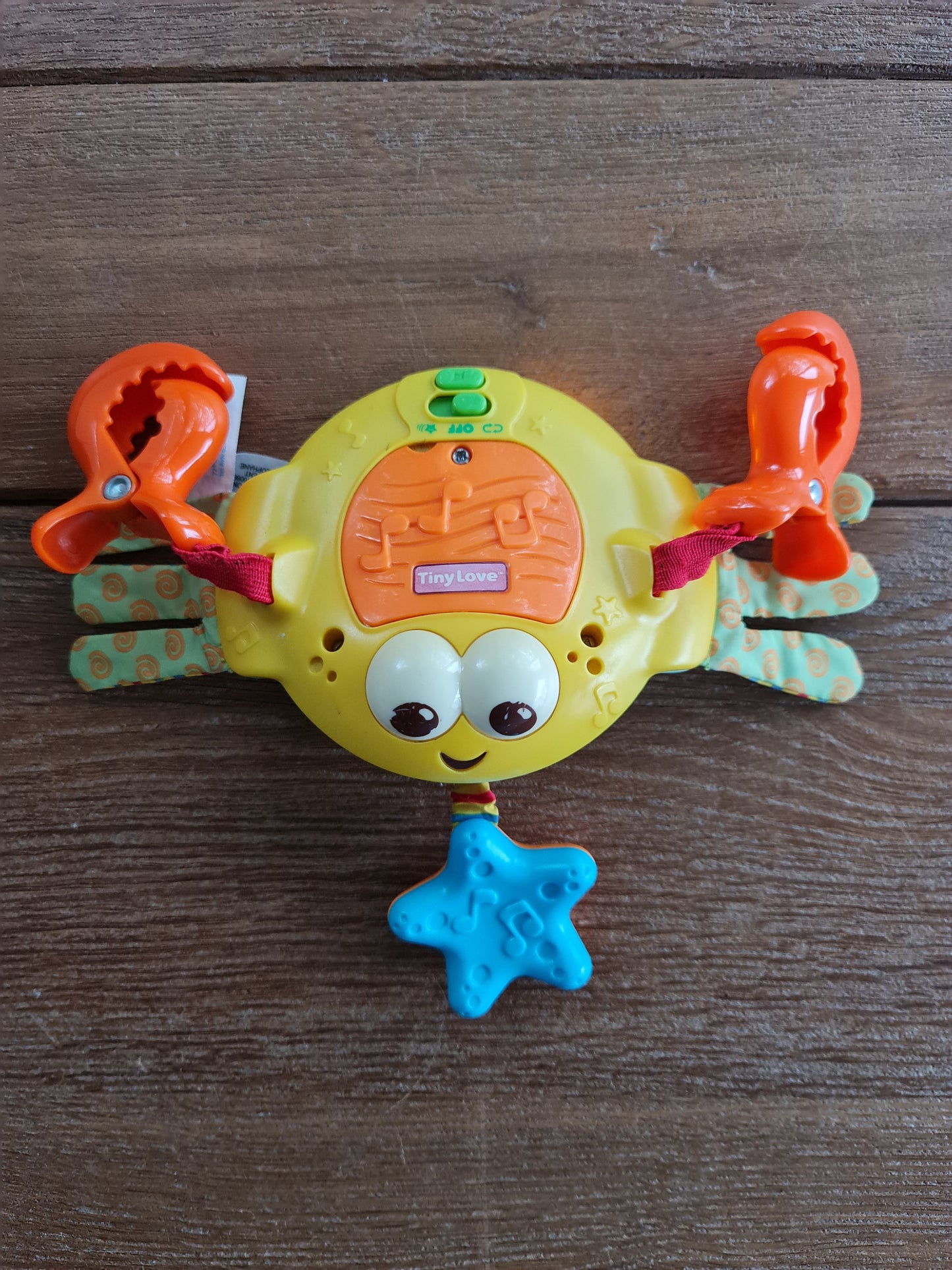 Hangspeeltje Krab Tiny Love