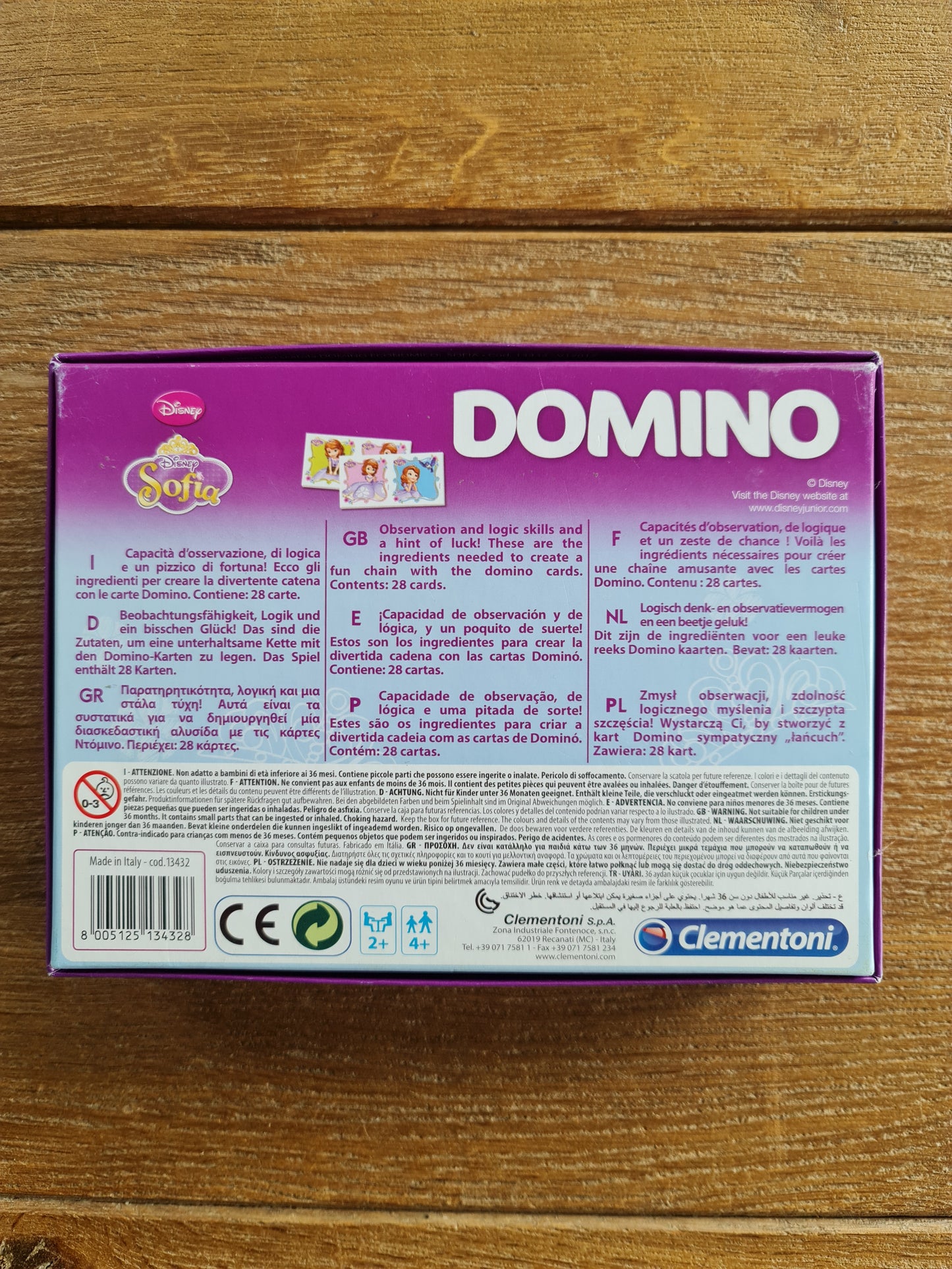 Domino Sofia Disney