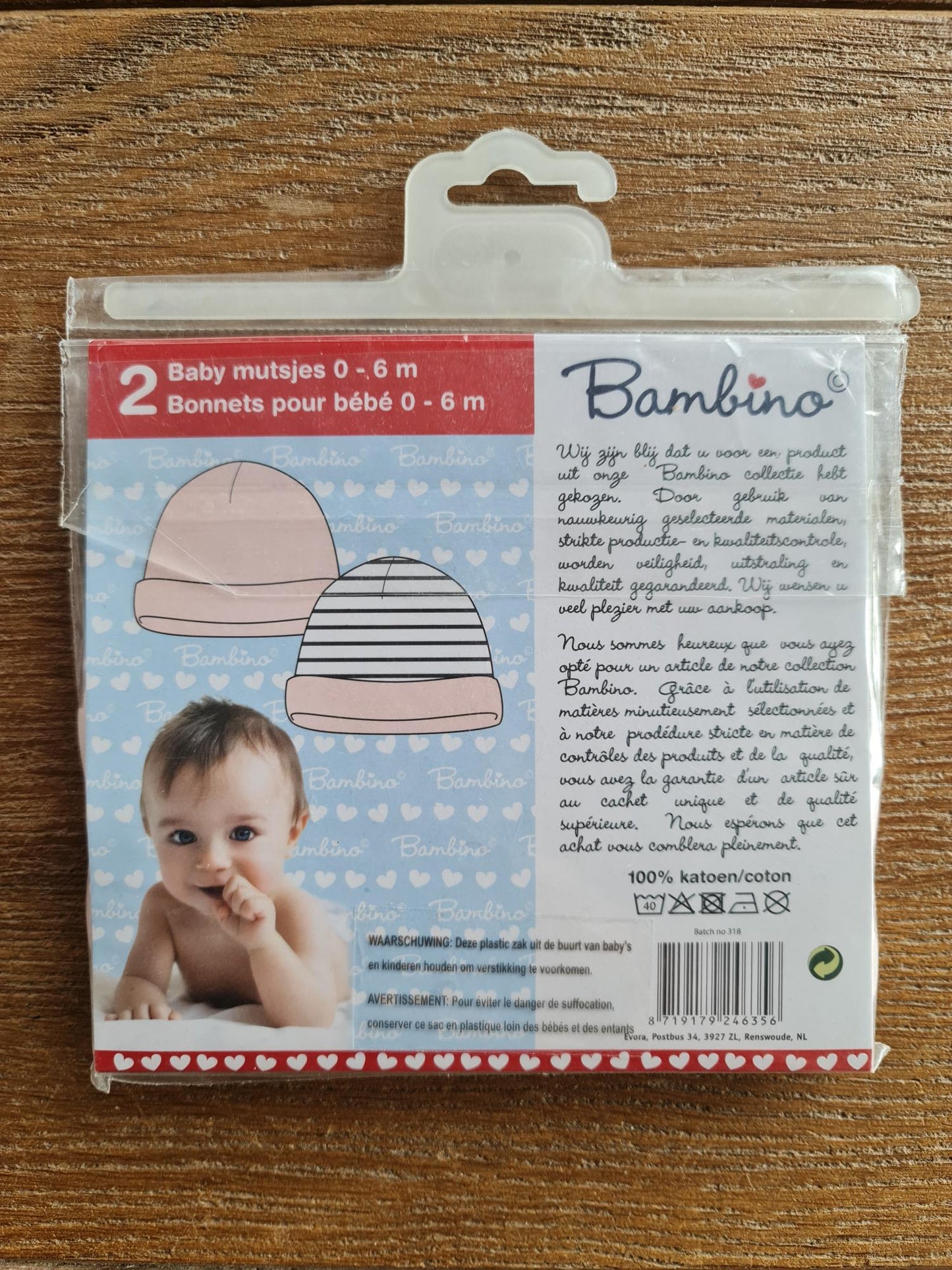 Set mutsen 0-6m Bambino