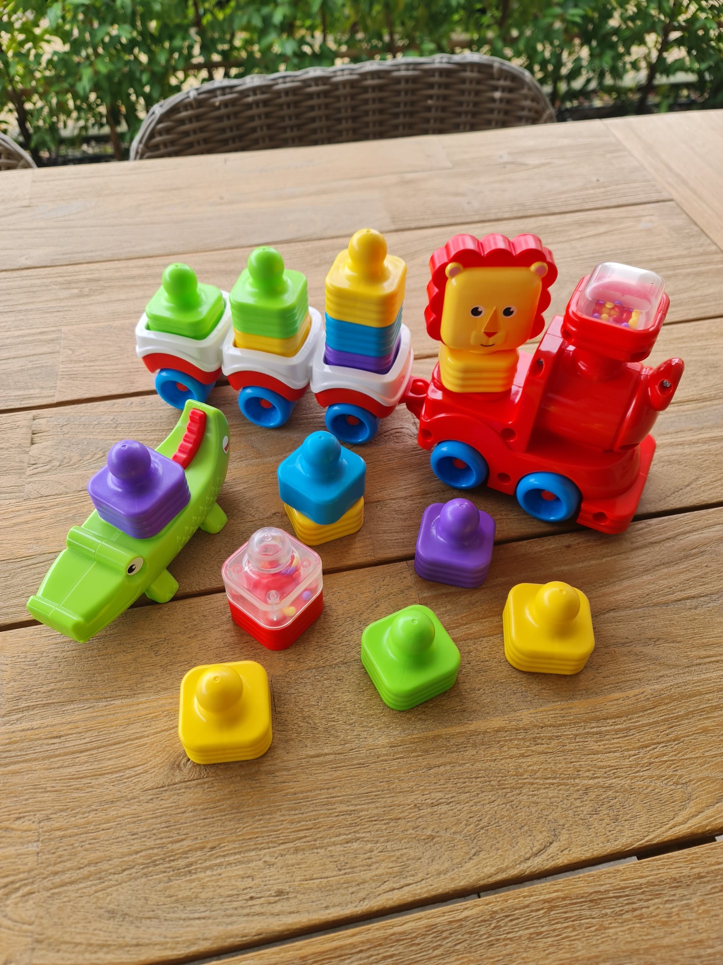 Blokkentrein Fisher Price