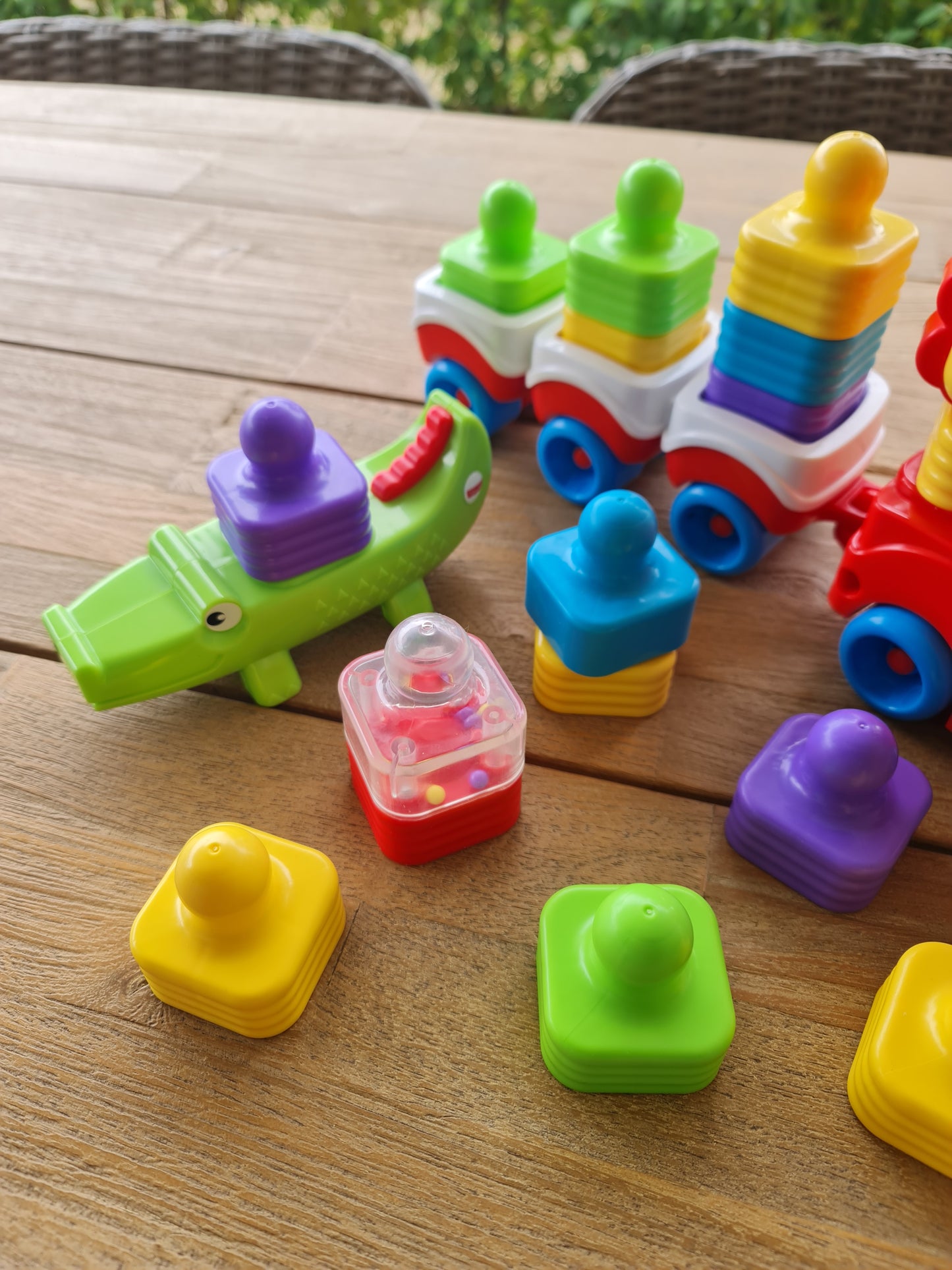 Blokkentrein Fisher Price
