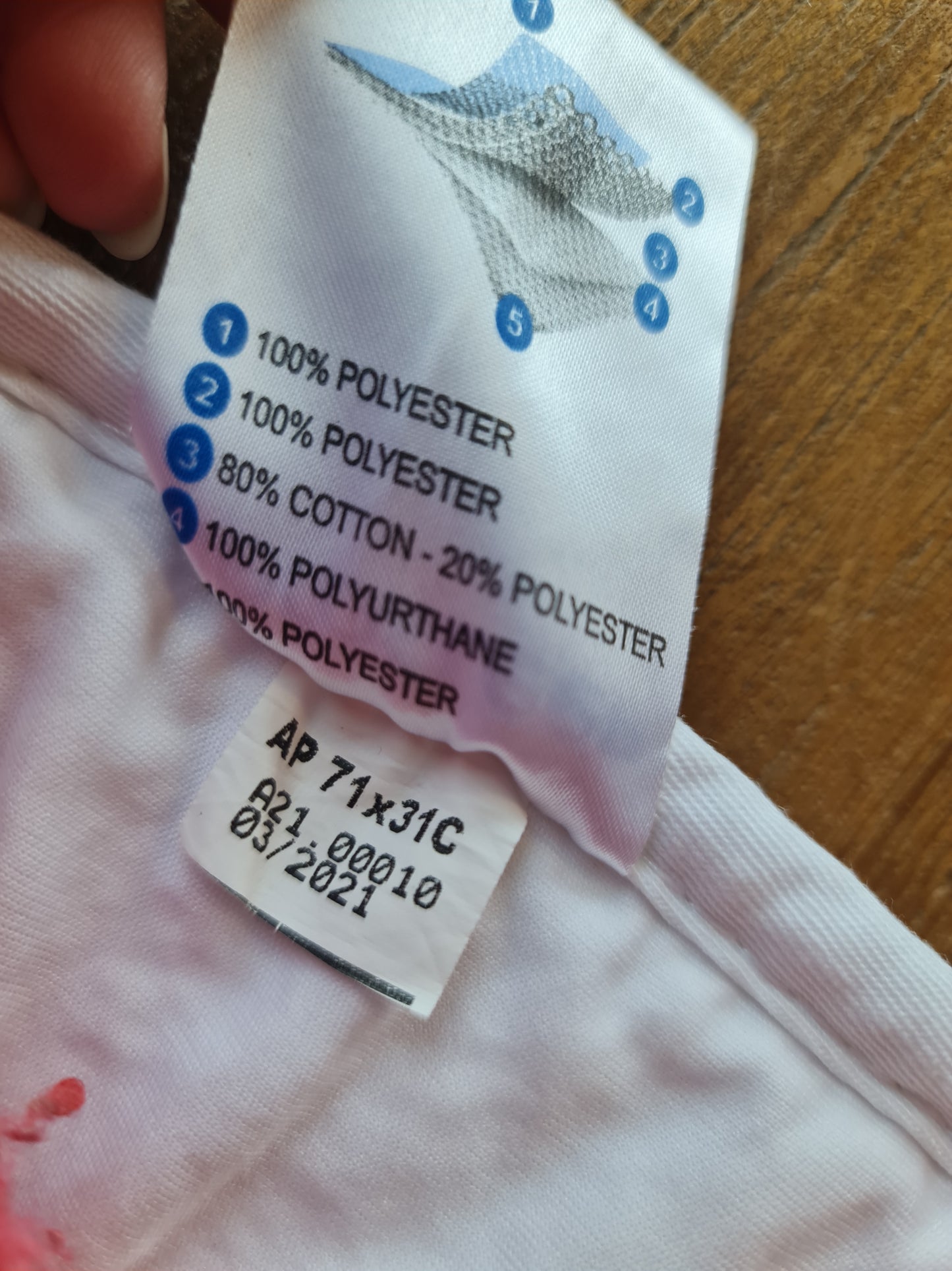 Matrasbeschermer 71x31cm