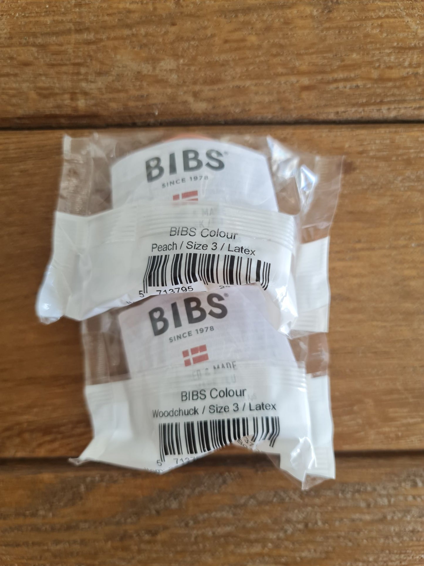 Tutjes / fopspenen maat 3 Bibs