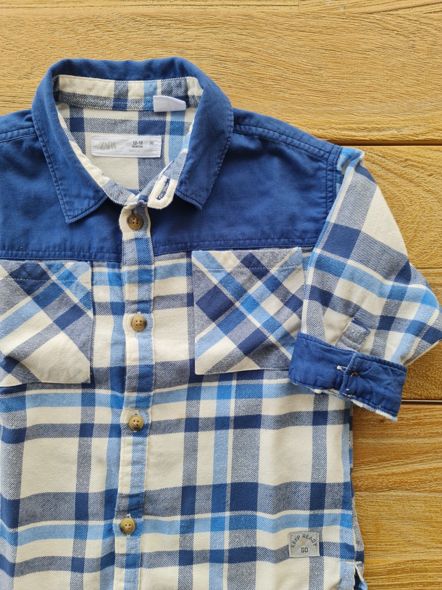 Geruit hemdje 86 Zara