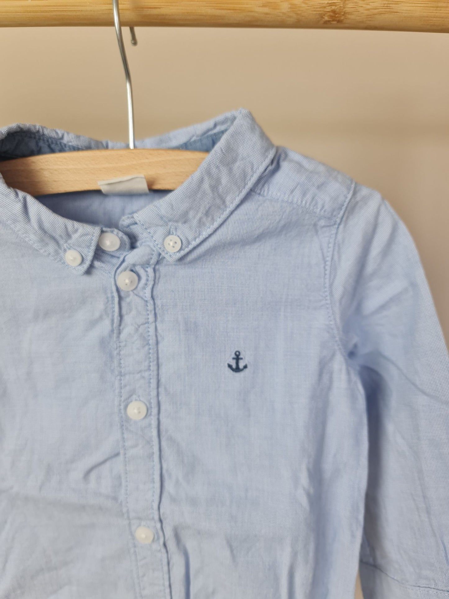 Hemd met anker 74 H&M