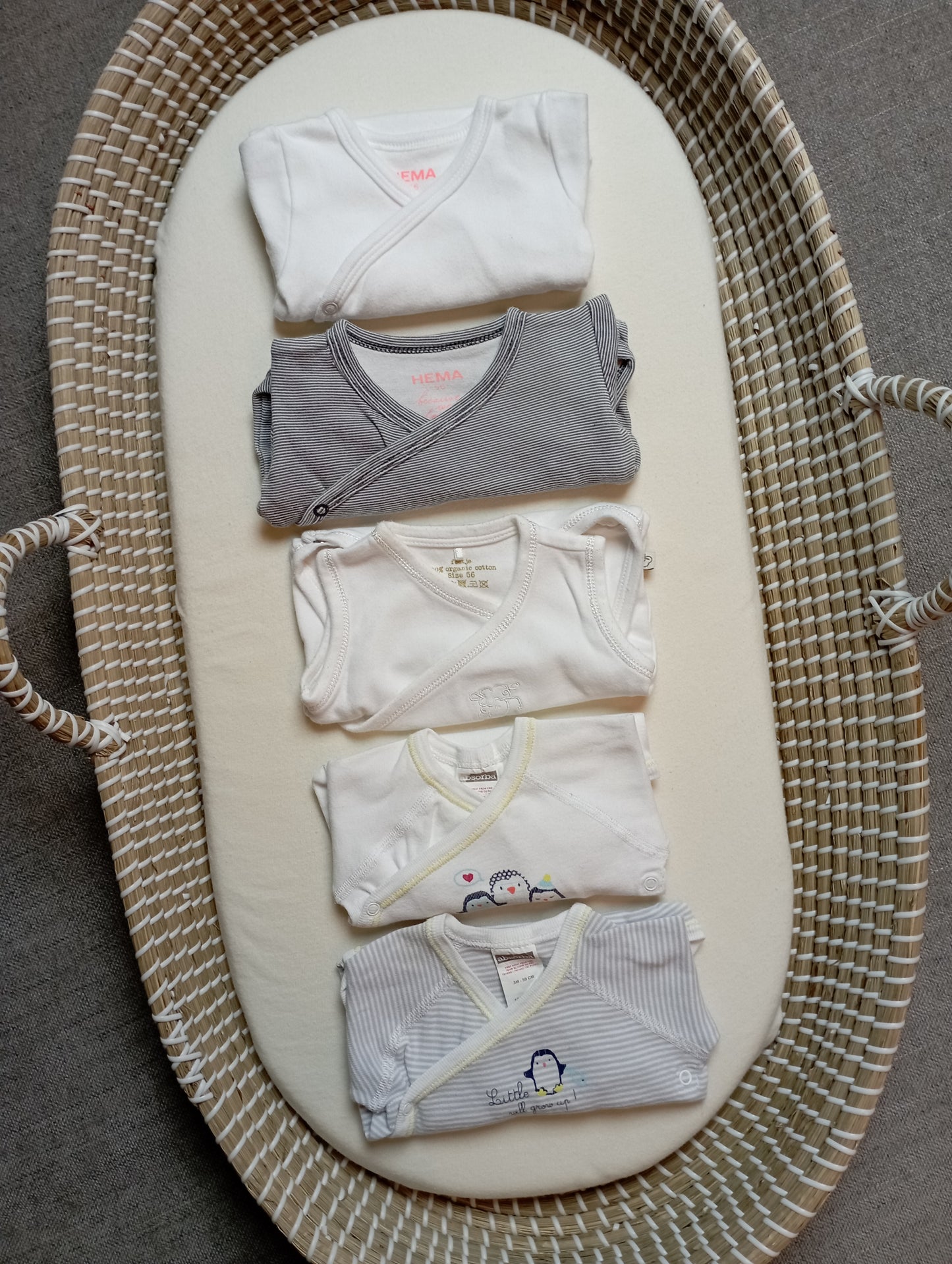 Setje rompers 56