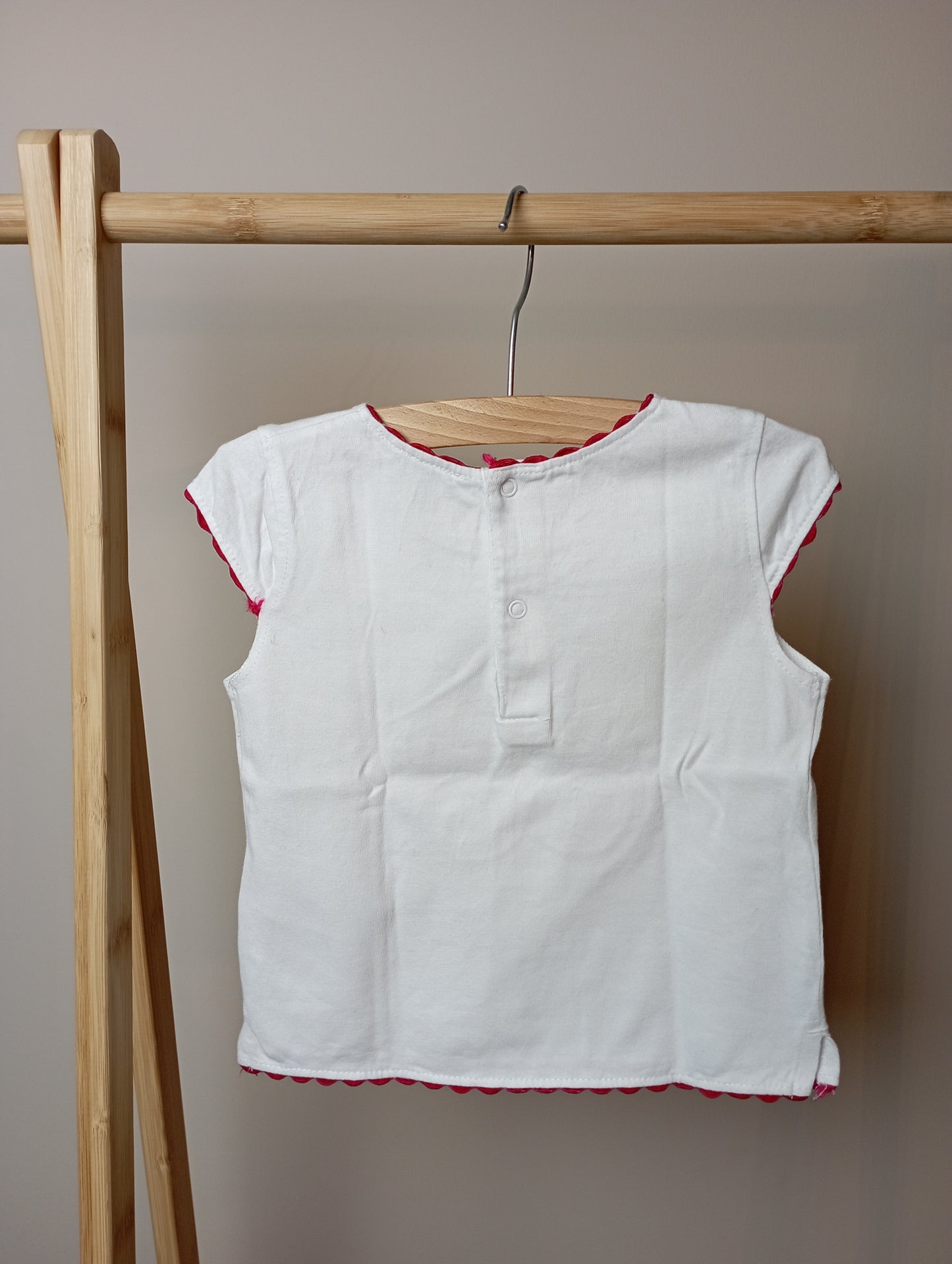 Shirt met aardbeien 80 Mayoral