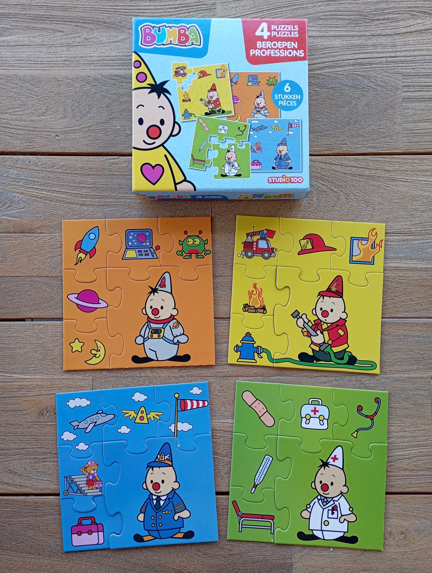 Puzzel Beroepen Bumba 6st Studio 100