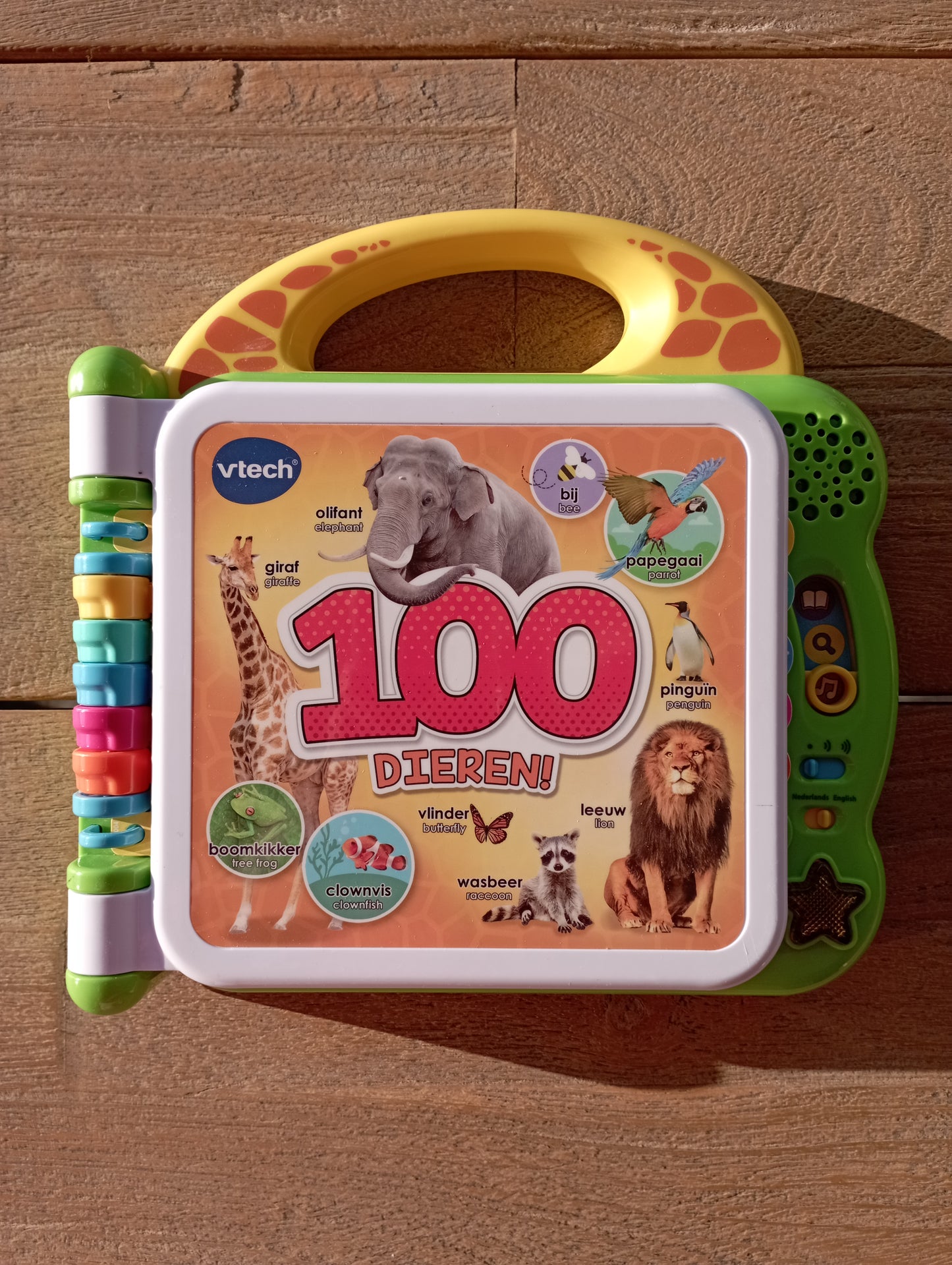 Muziekboek Mijn eerste 100 woordjes - Dieren Vtech