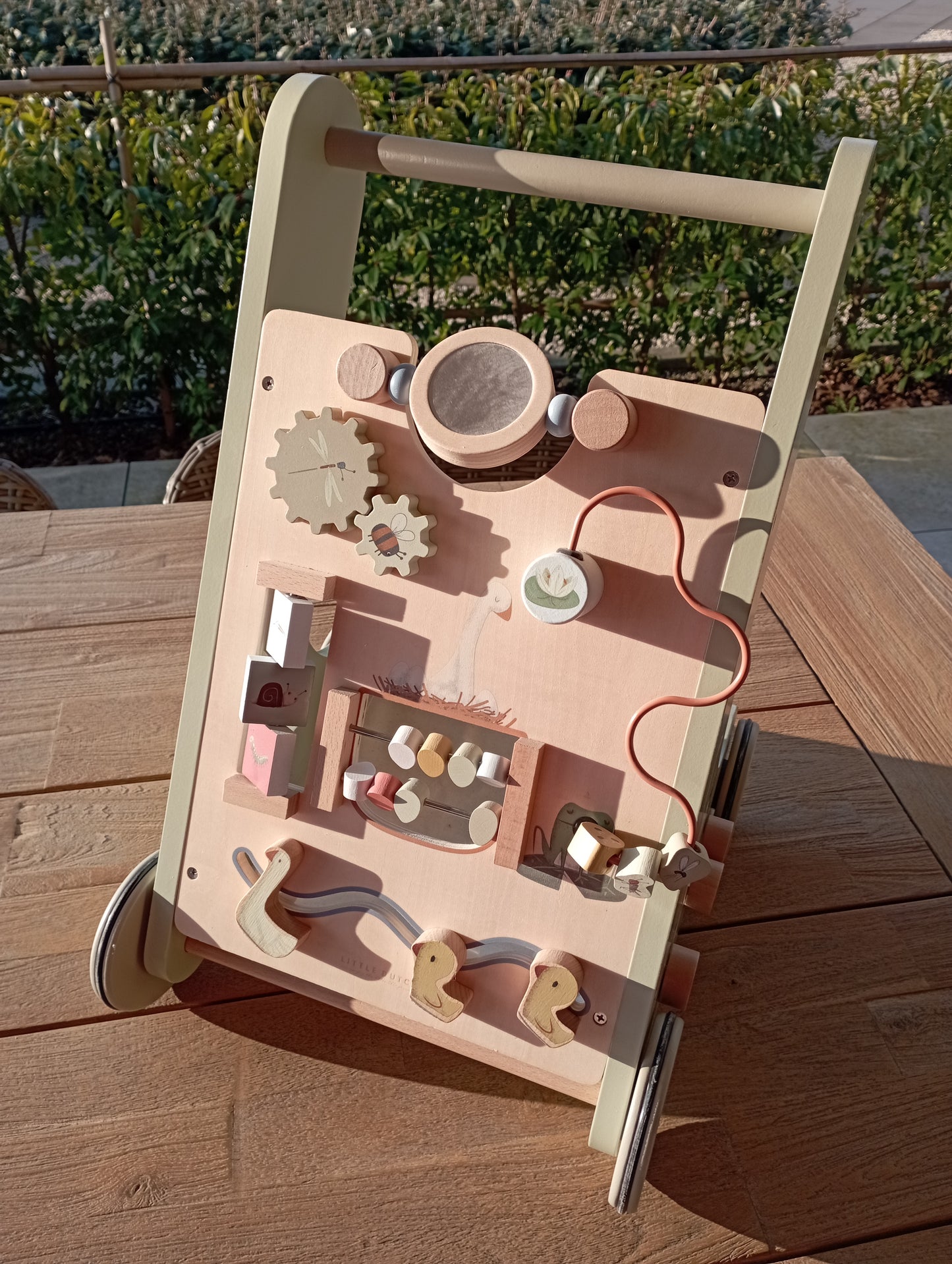 Houten loopwagentje Little Dutch