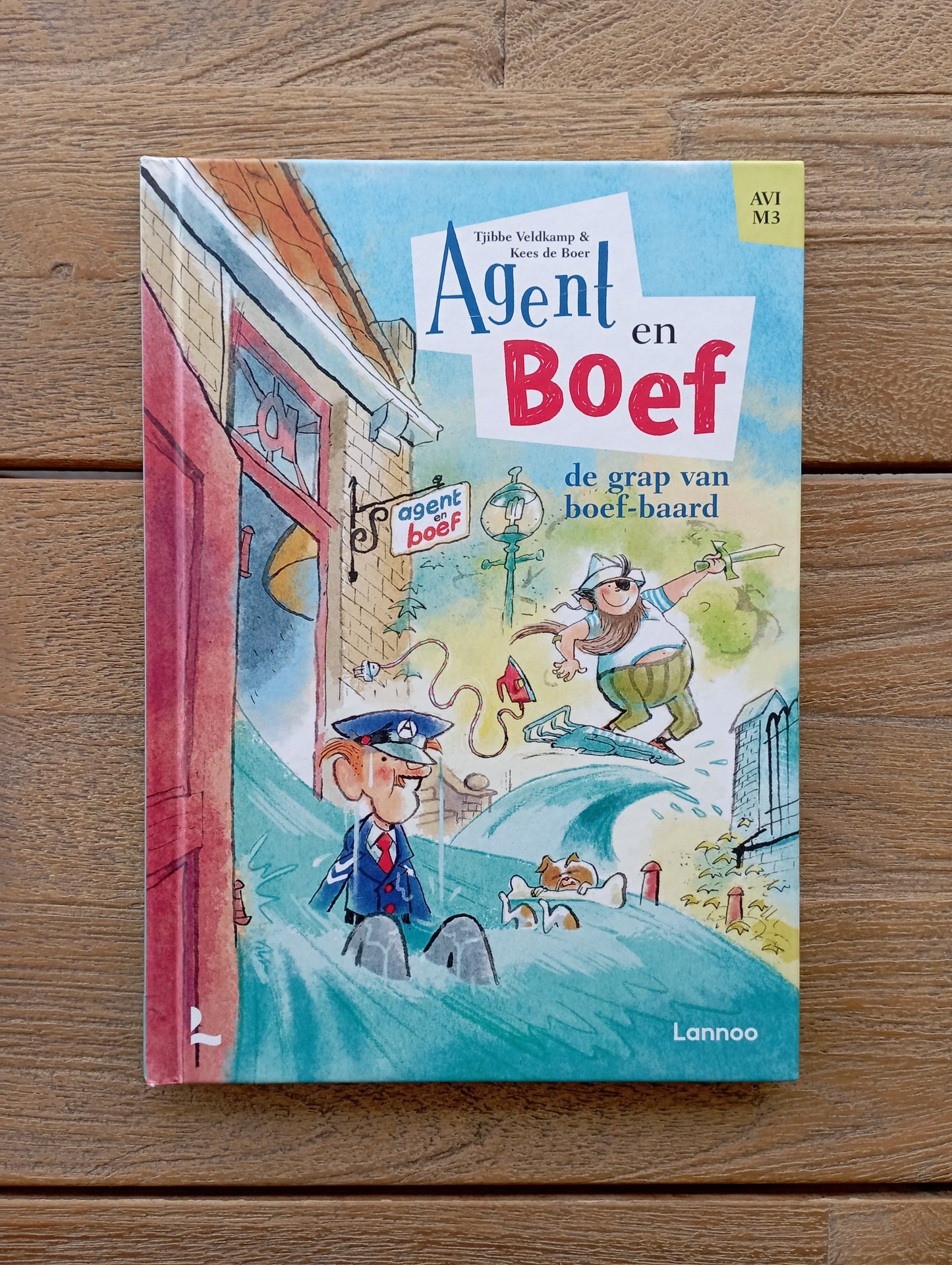 Agent en Boef - De grap van de boef-baard AVI M3 Lannoo