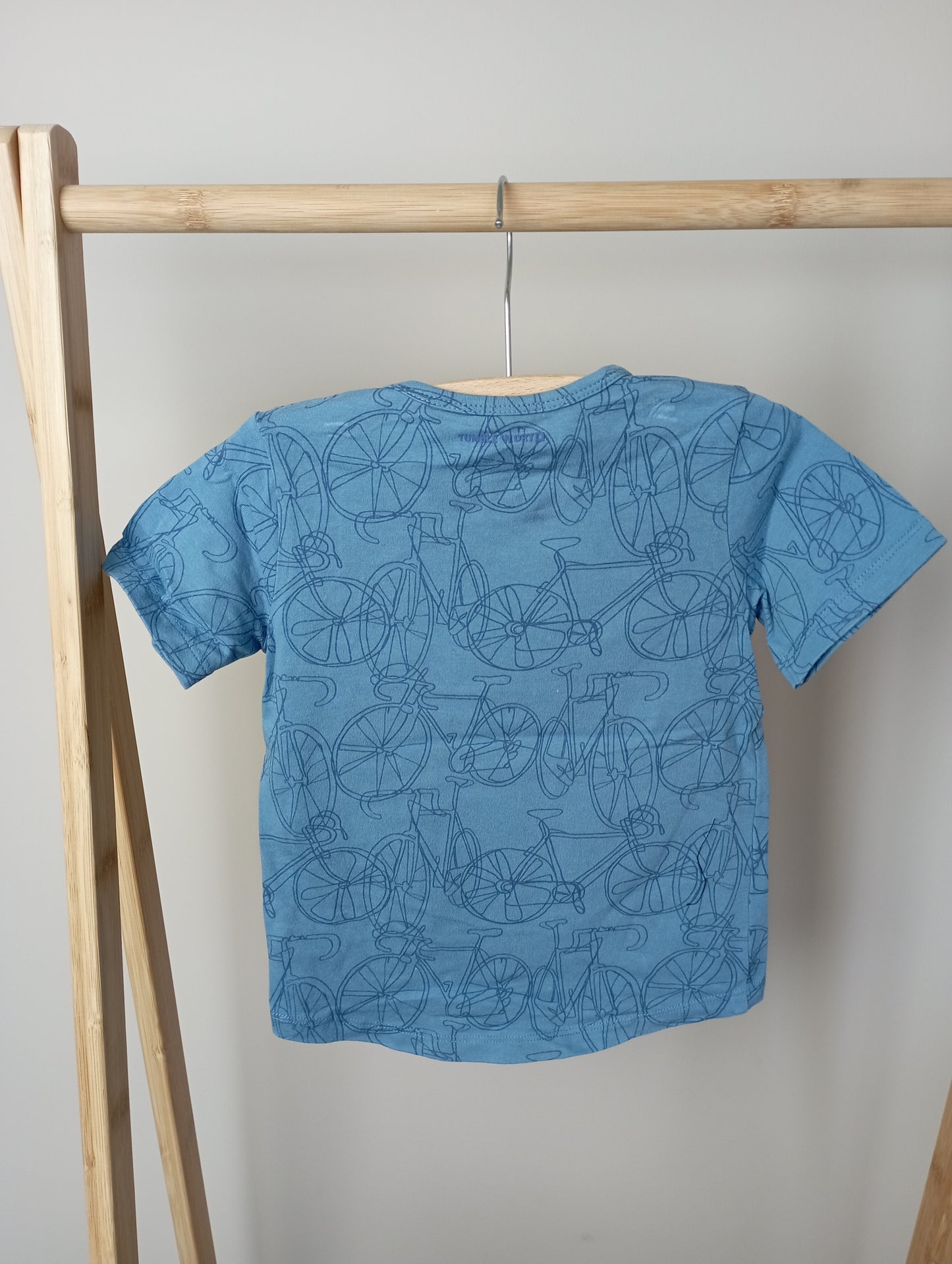 T-shirt met fietsen 86