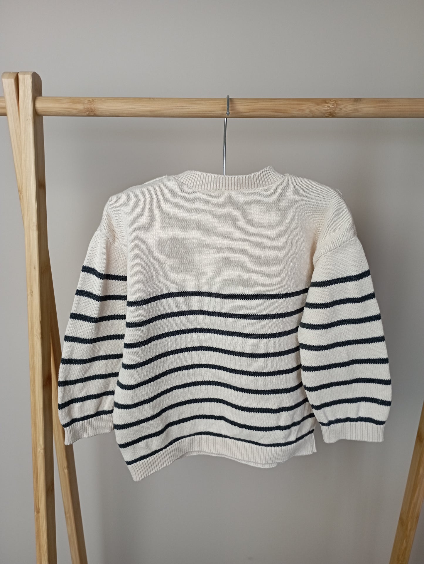 Gebreide trui met strepen 86 H&M