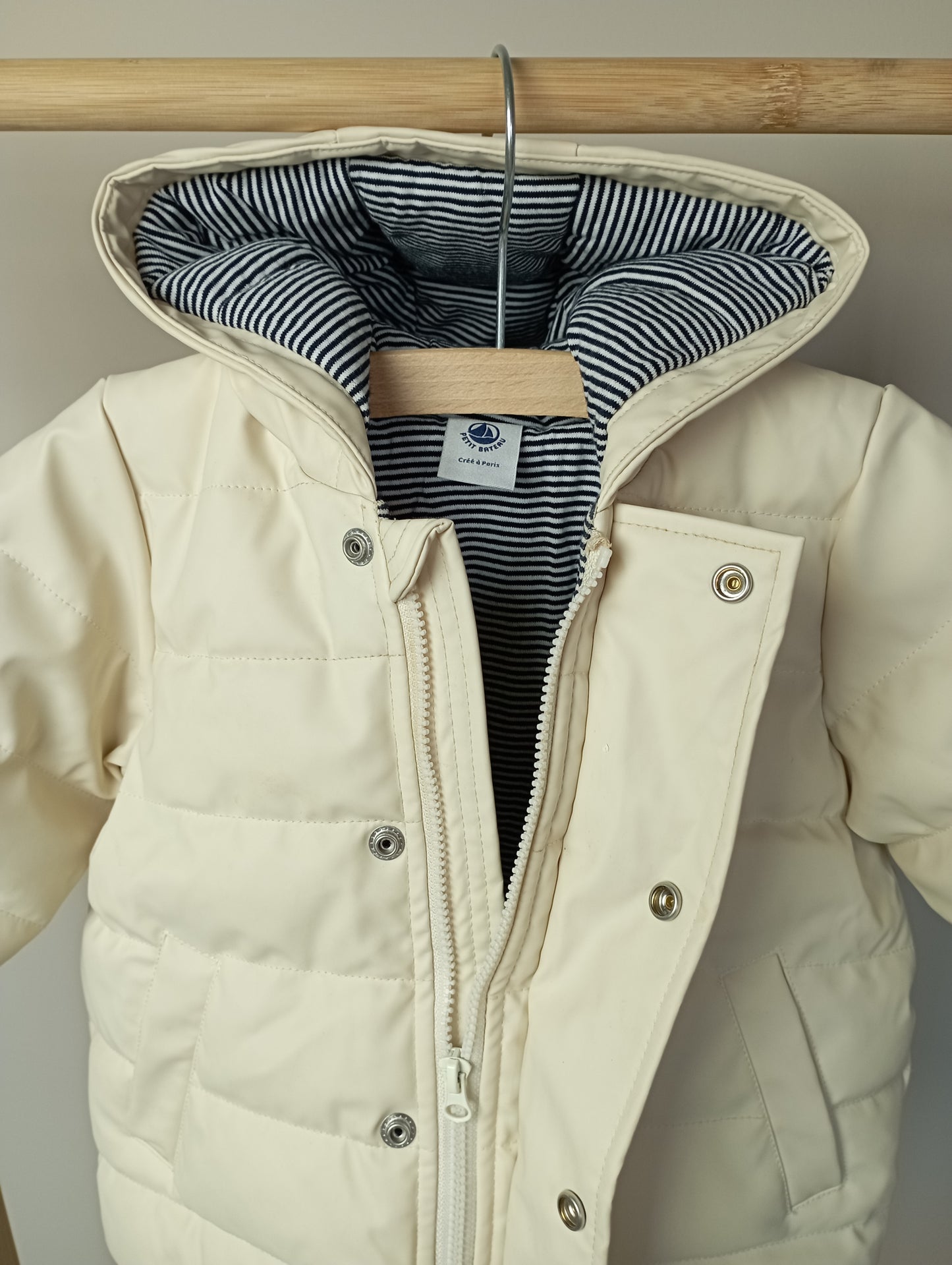 Gewatteerde regenjas 74 Petit Bateau
