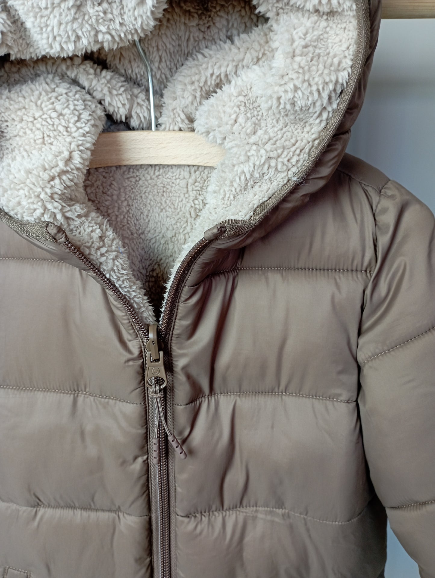 Warme winterjas, tweezijdig te dragen 92 Cuddles and smiles