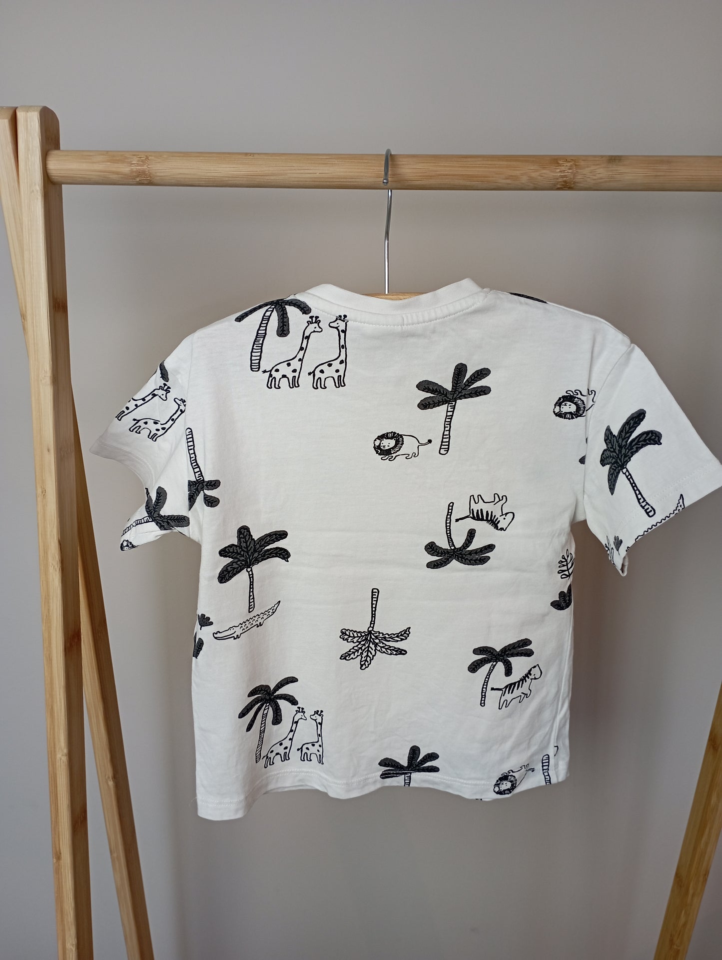 T-shirt met palmbomen 92 H&M