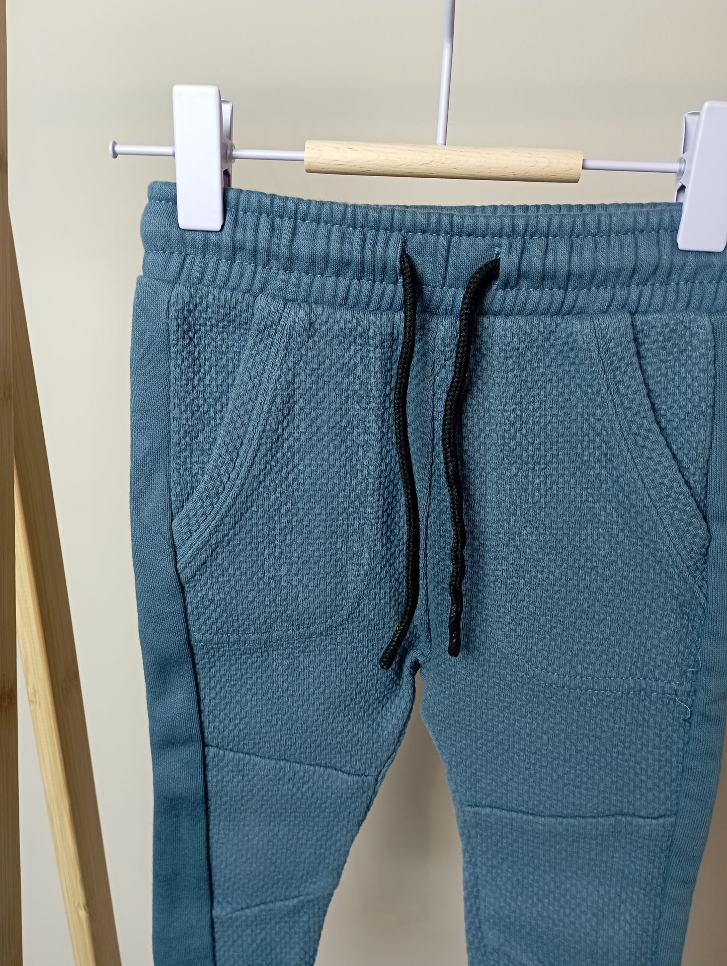 Comfy broek met wafelstructuur 80 Hema