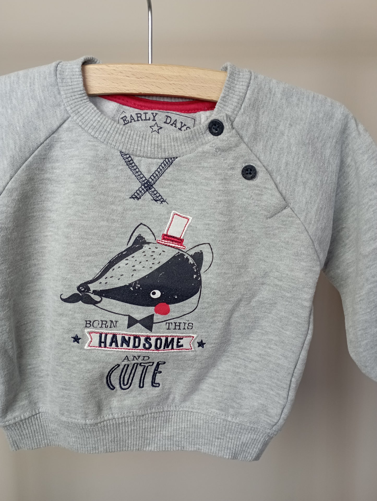 Trui "Handsome" 9-12m Early Days