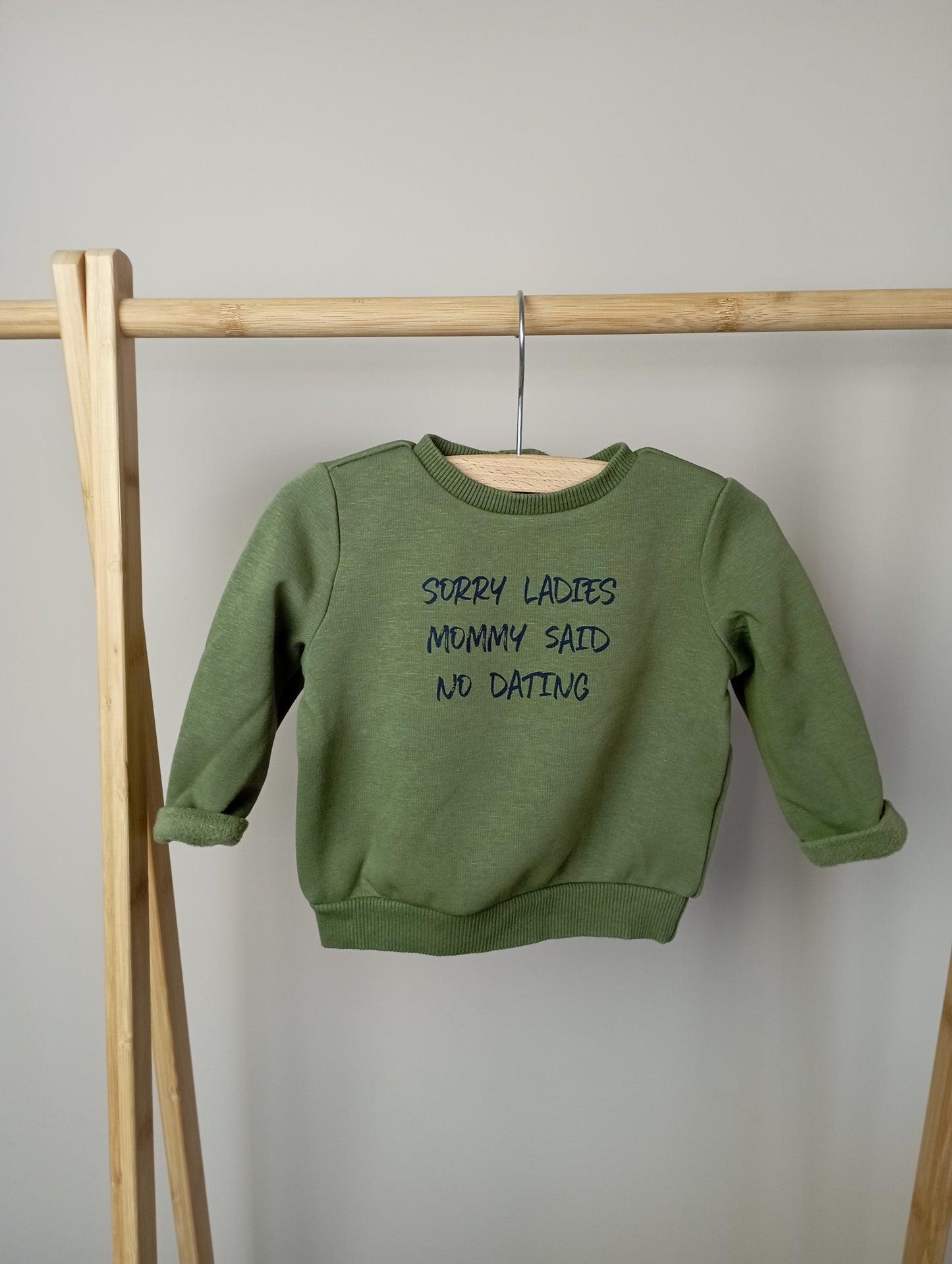 Trui "Sorry ladies mommy said no dating" 68 Besties