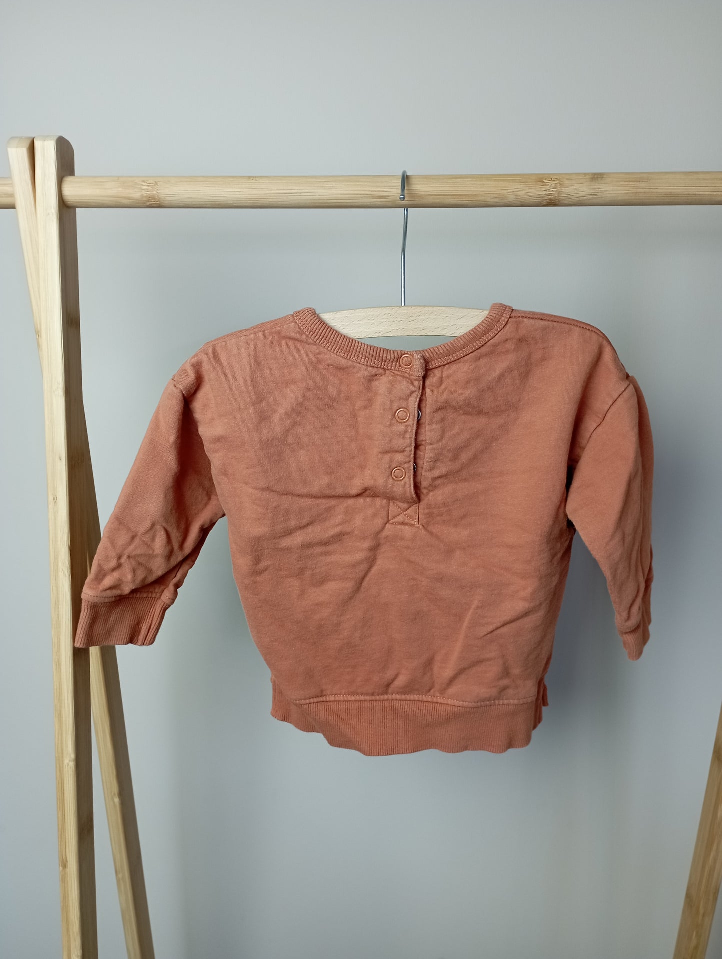 Trui met wolf 12m La Redoute