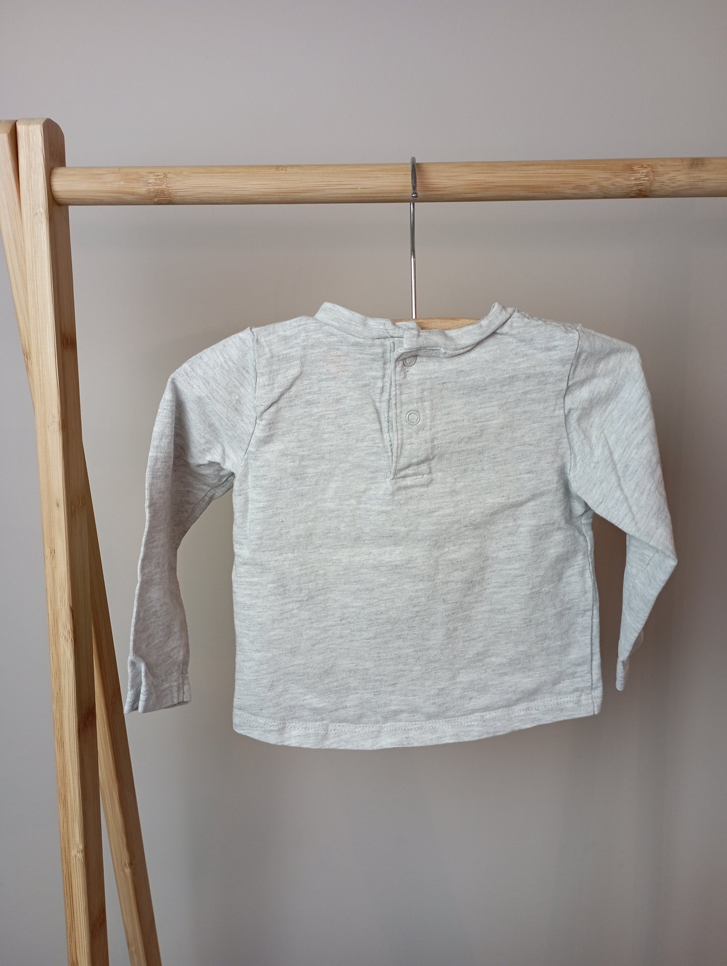 Longsleeve met hondje 62 Hema
