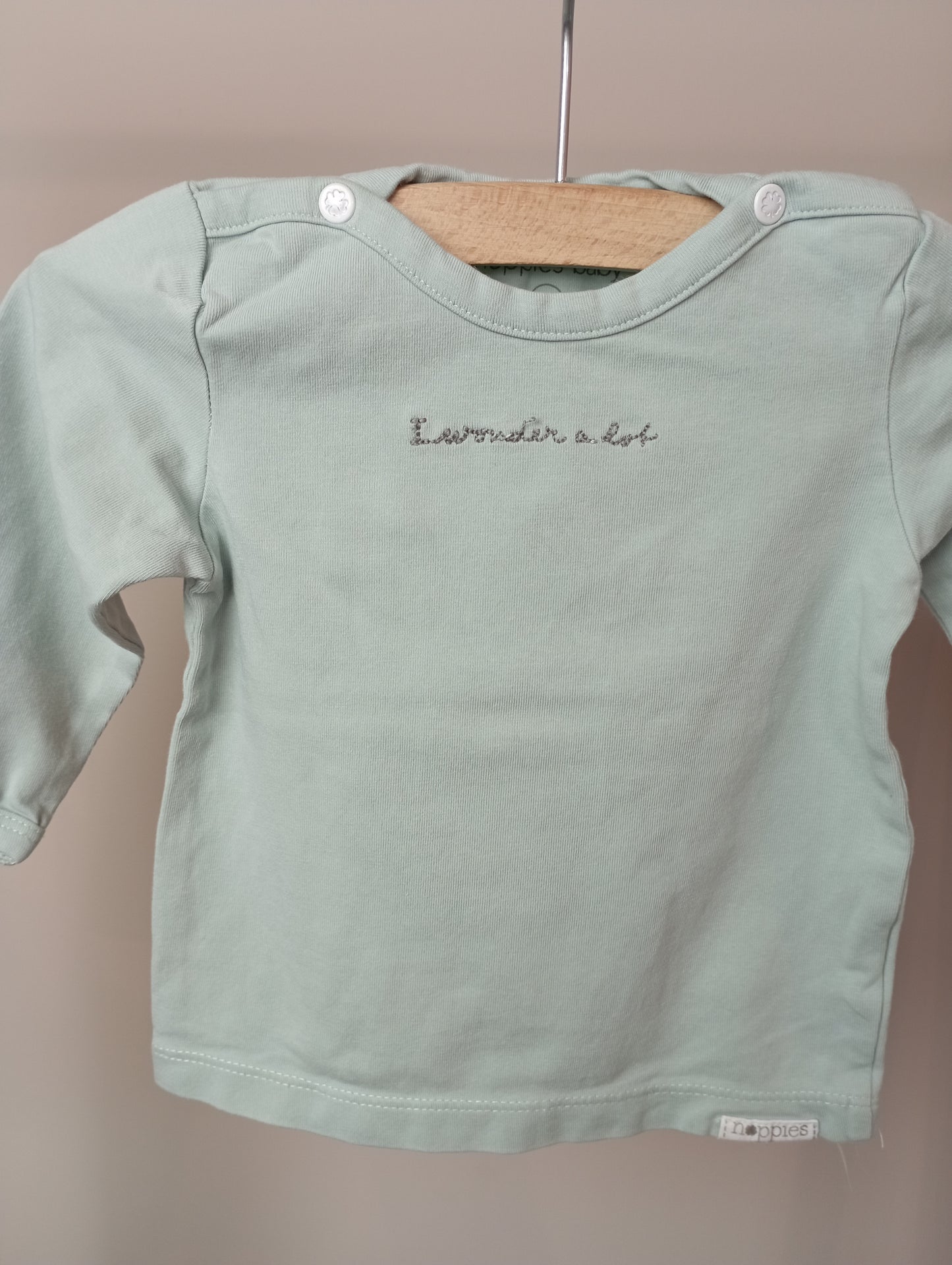Longsleeve "I wonder a lot" 62 Noppies