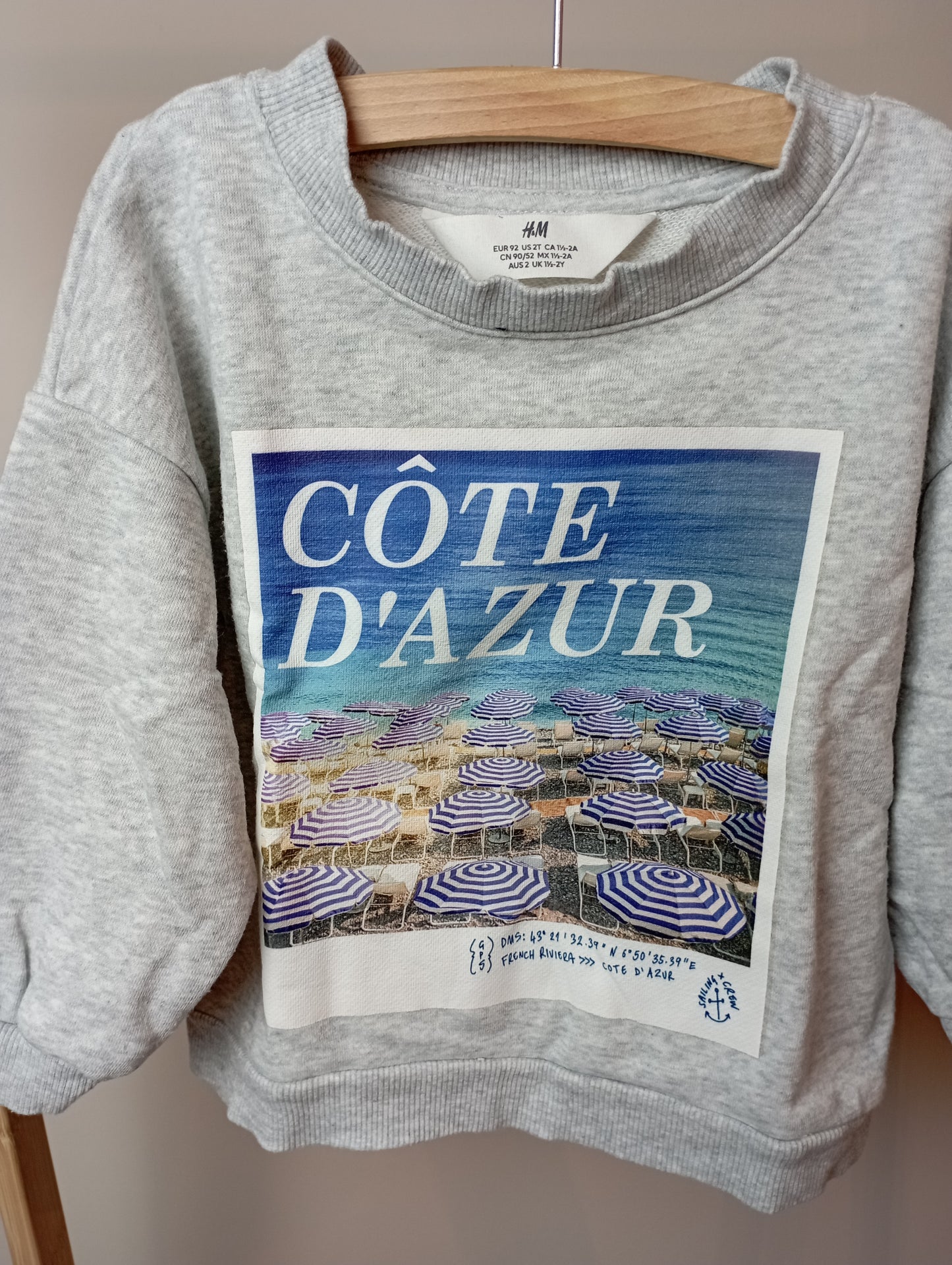 Trui "Côte d'azur" 92