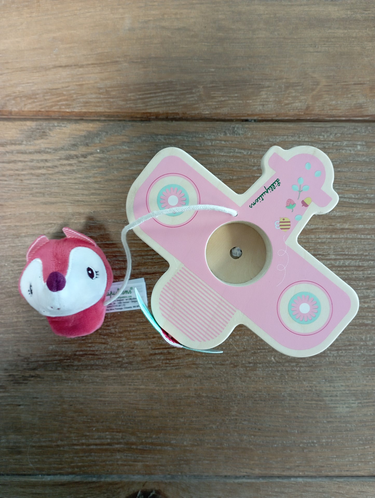 Vliegtuig vos met zuignap - Lilliputiens