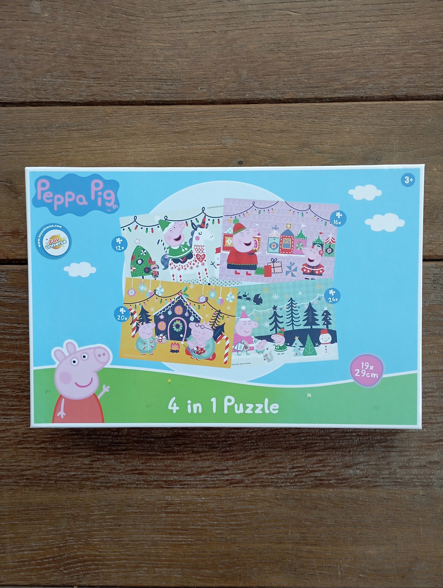 Kerstpuzzel Peppa Pig Find JOYs