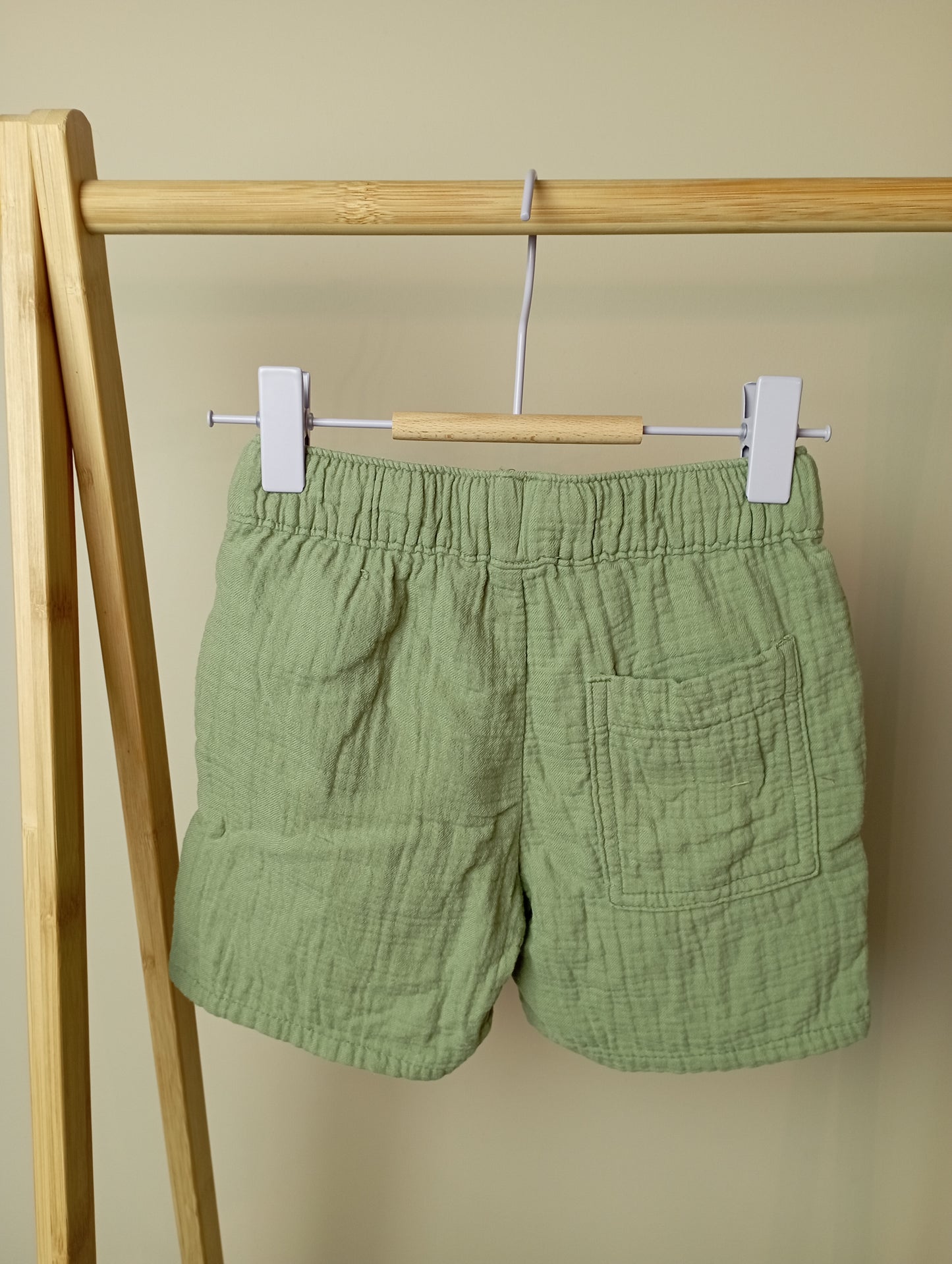 Short in tetra stof 92 H&M