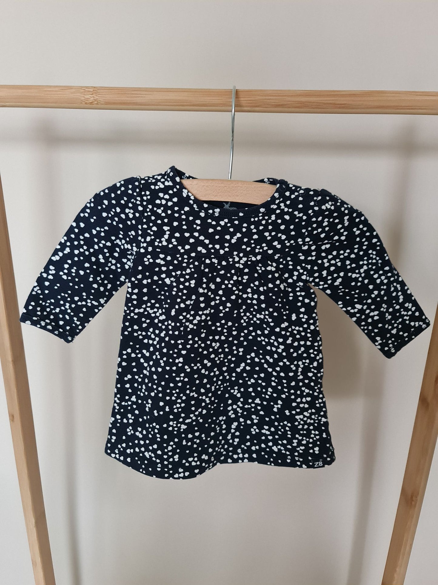 Donkerblauw jurkje 50 Z8