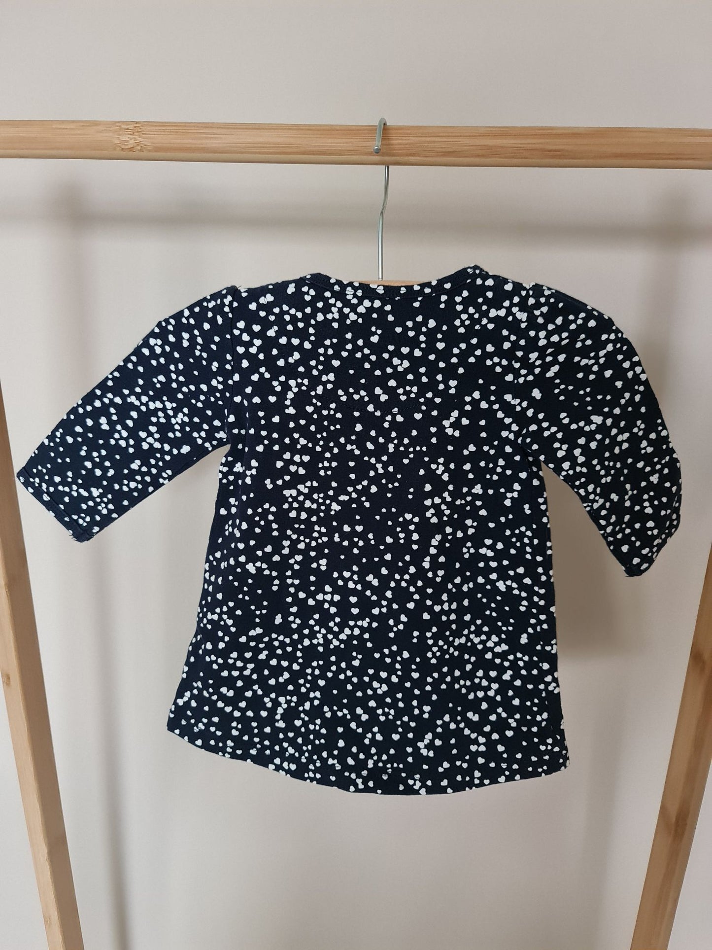 Donkerblauw jurkje 50 Z10
