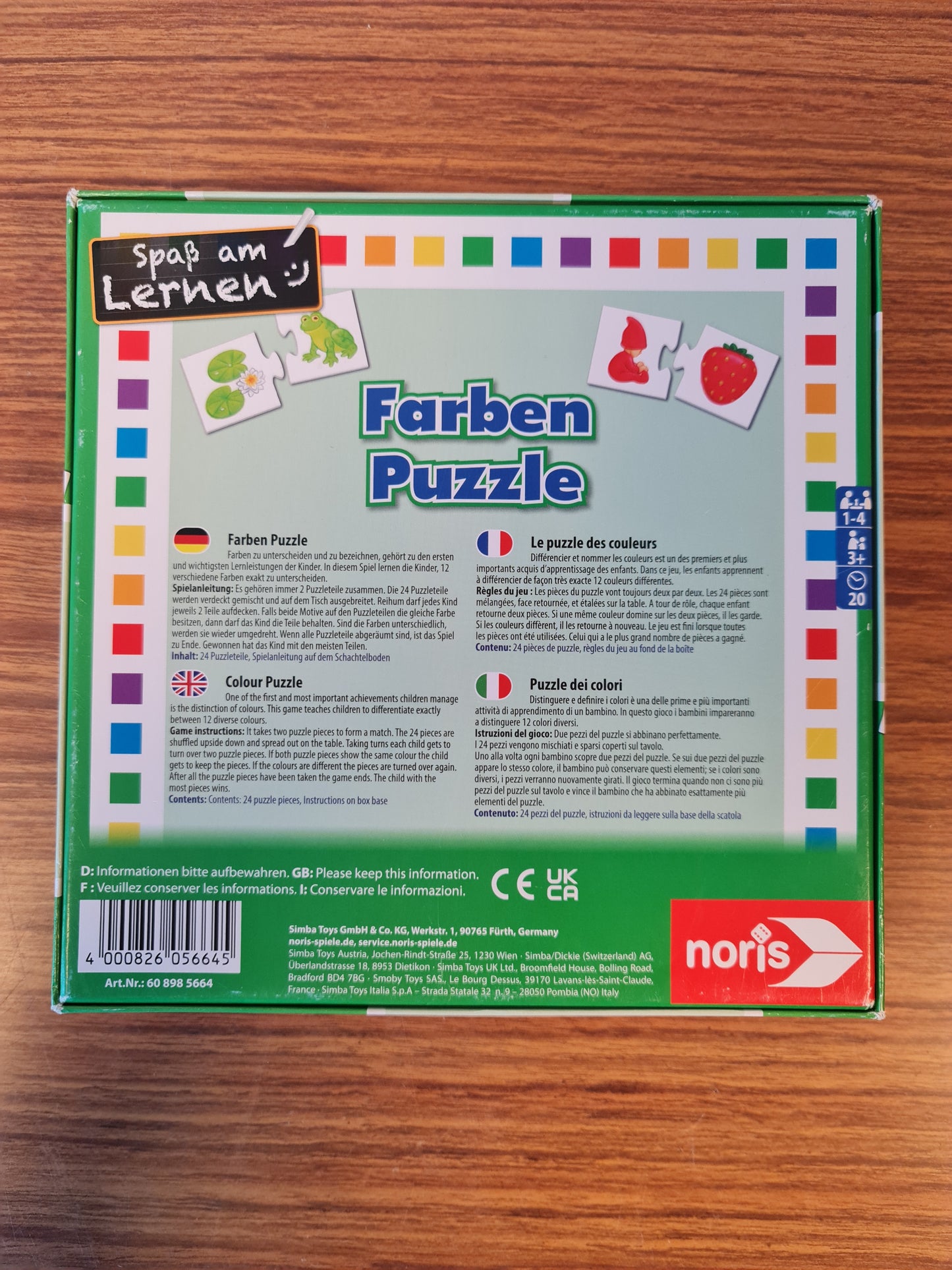 Kleurenpuzzel Noris
