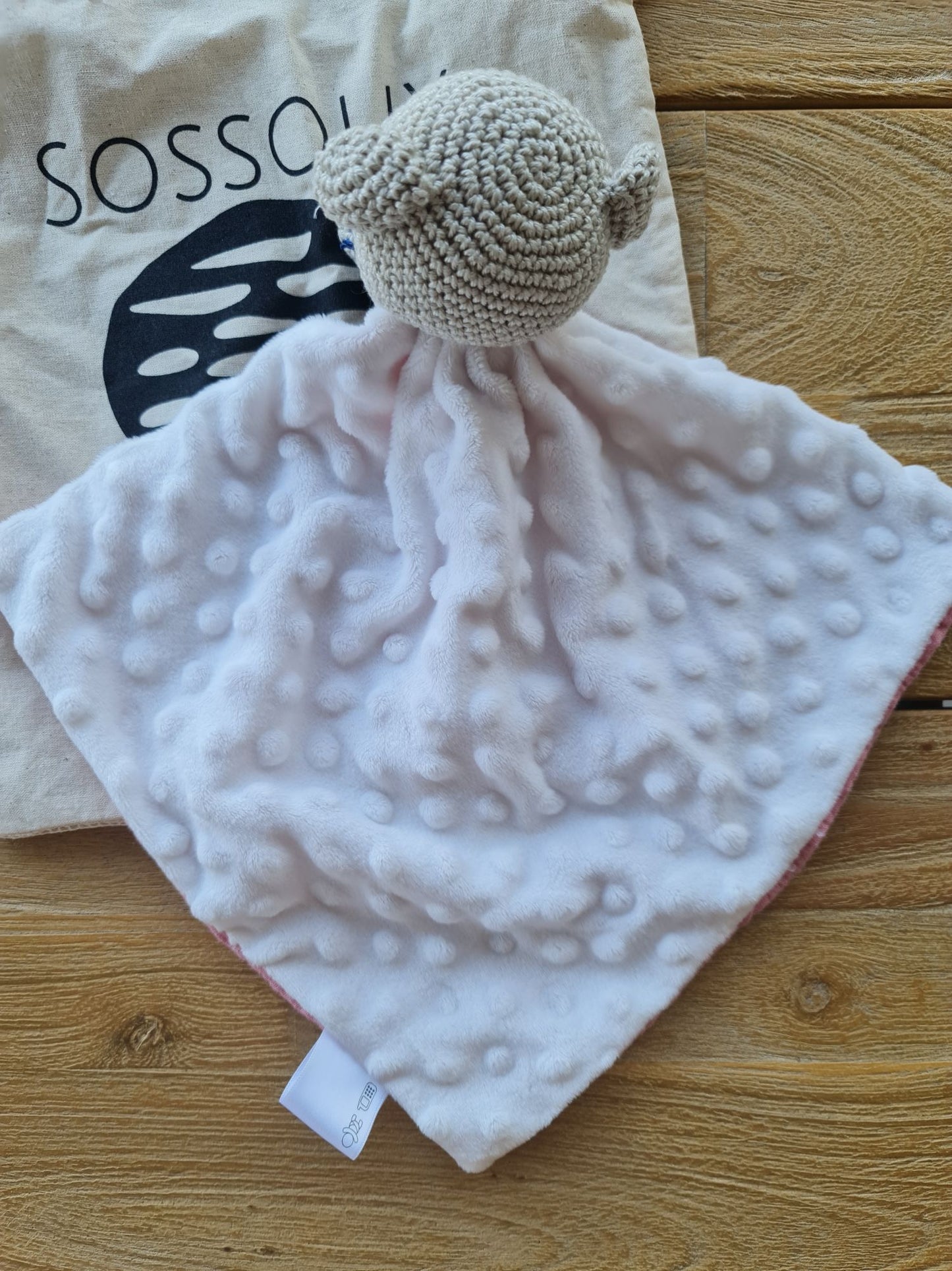 Knuffeldoekje beertje Sossoux