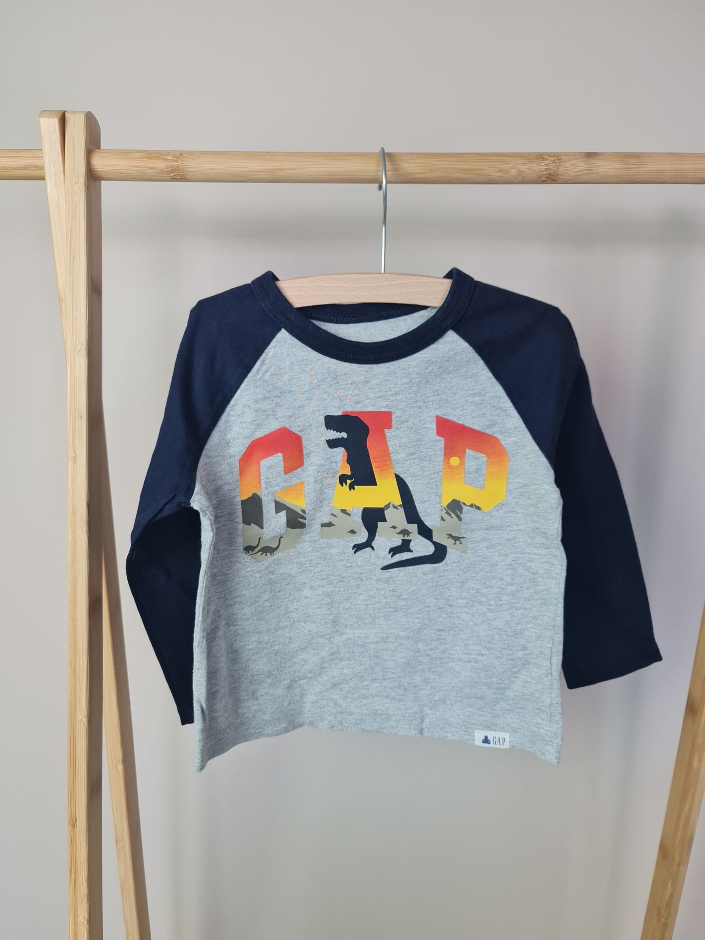 Longsleeve met dino 98 GAP