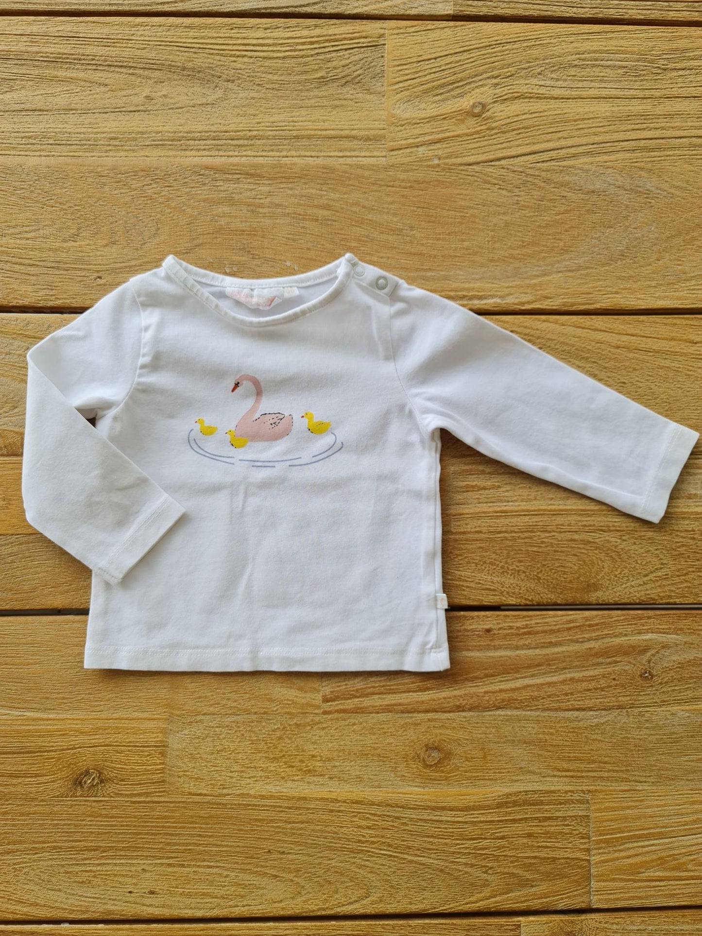 Longsleeve met zwaan 68 Someone